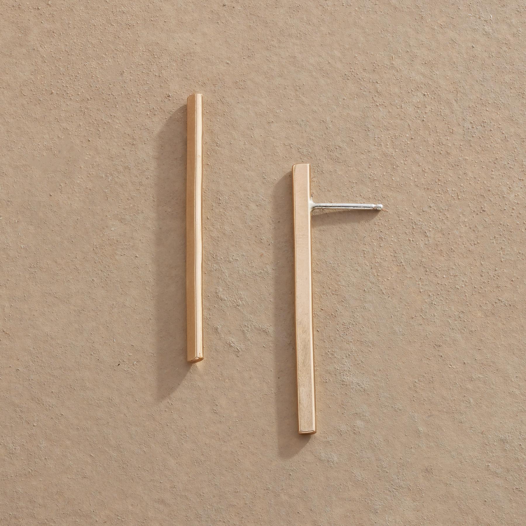 Straight Edge Earrings - Sundance Clothing