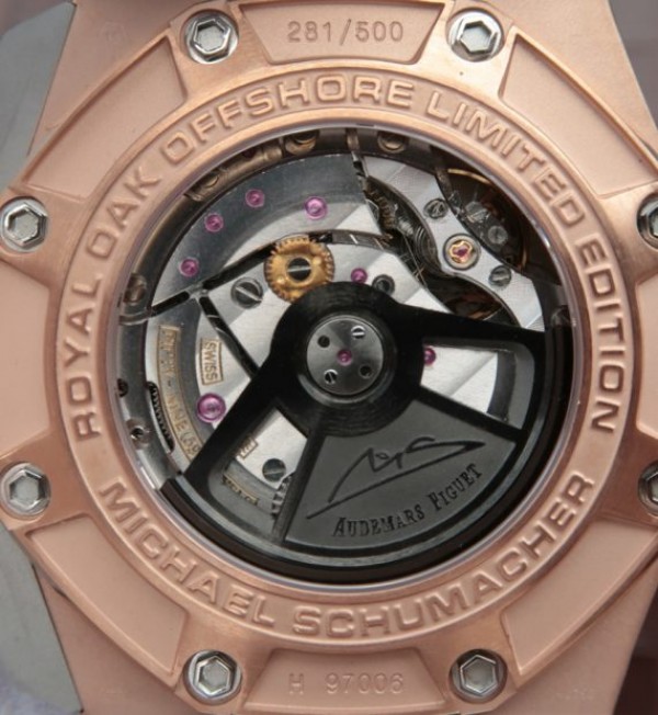 Replica Audemars Piguet JF Royal Oak Offshore 26568OM RG Cermet Bezel Michael Schumacher - Top club