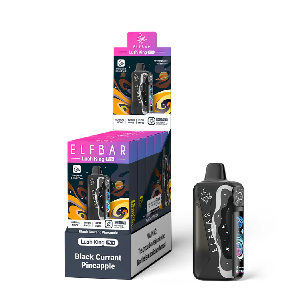 ELFBAR Lush King Pro vape usa e getta ricaricabile (tutti i gusti)
