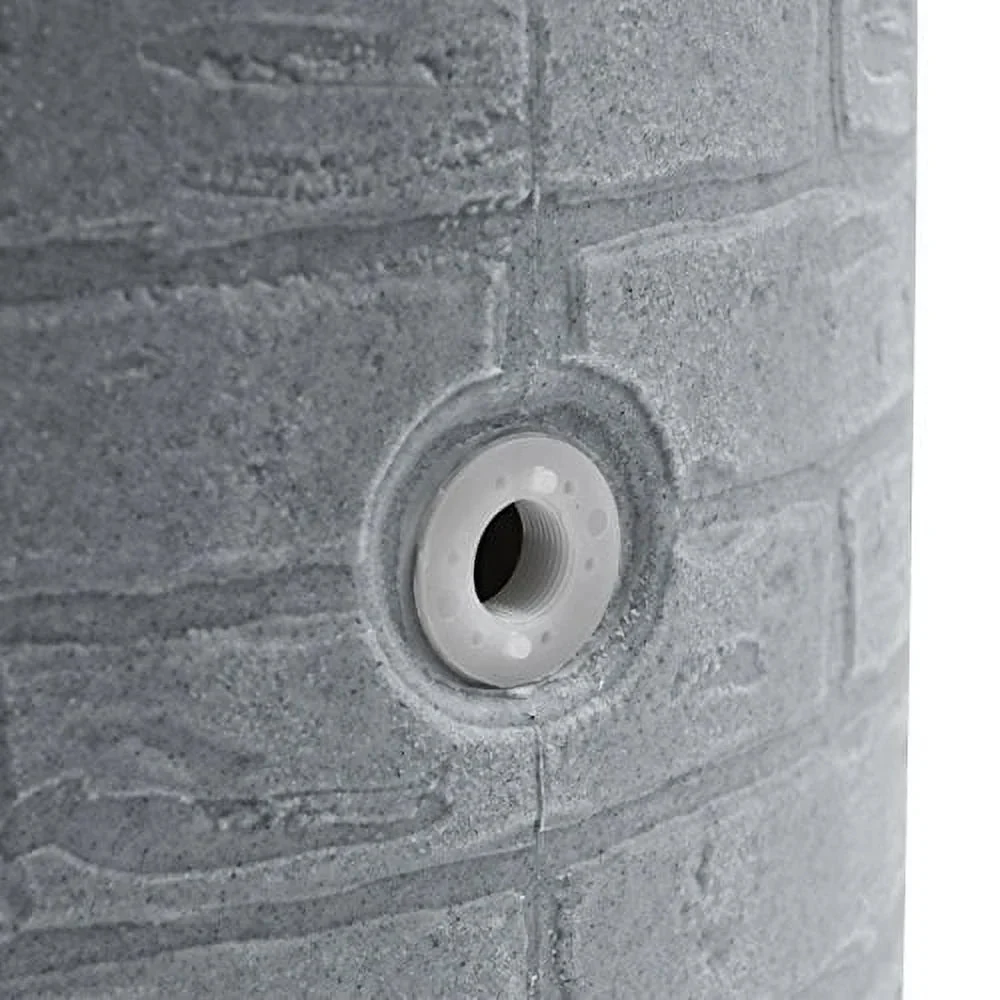 Good Ideas Impressions Downton Rain Saver Rain Barrel, 50 Gallon, Dark Granite - IMP-D50-DAR - Image 15 Good Ideas Impressions Downton Rain Saver Rain Barrel, 50 Gallon, Dark Granite - IMP-D50-DAR - Image 15