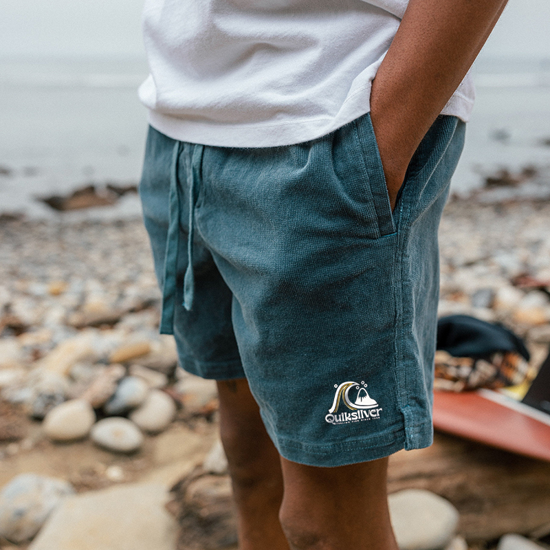 Men's Casual Design Lace-up Shorts