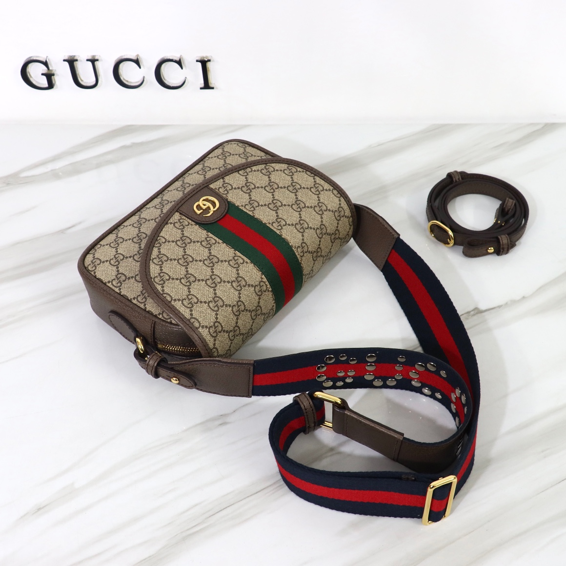 Replica Gucci Ophidia Mini Gg Shoulder Bag1:1High-quality replica