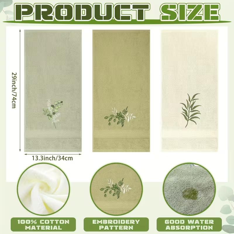 Solid Color Woven Pure Cotton Antimicrobial Eco-Friendly Face Towel High-quality Home Spa Quick-drying Good Water Absorption