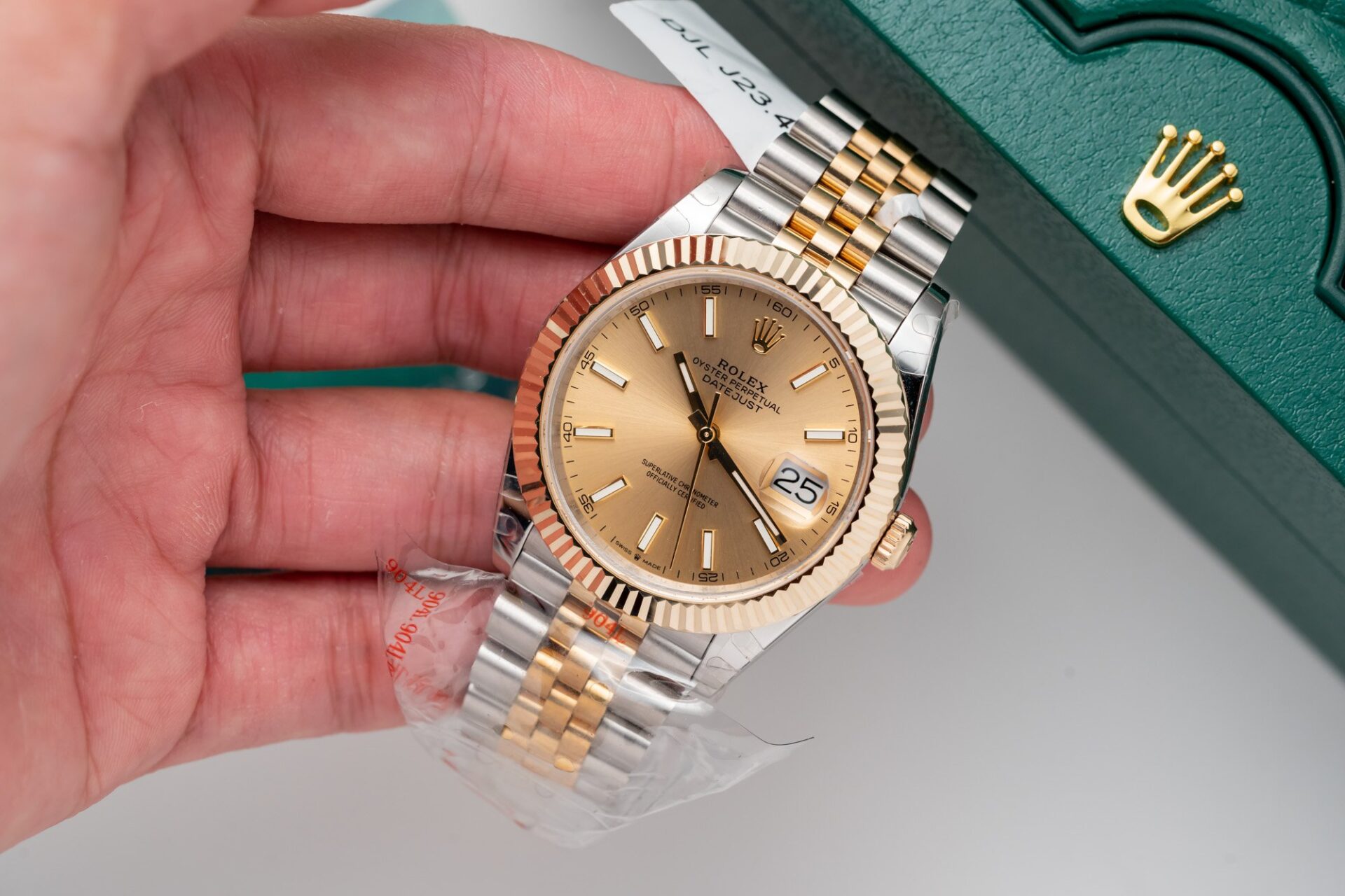 Rolex DateJust Replica Watch Jubilee Strap Gold Wrapped GM Factory 41mm - Top club