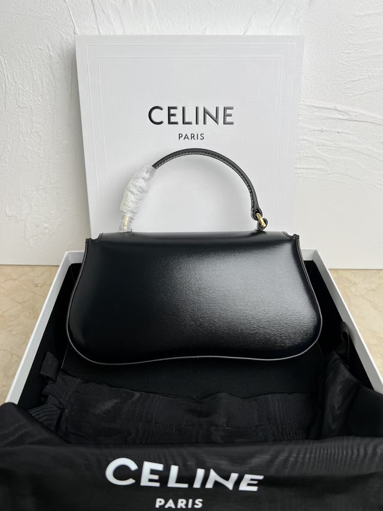 CELINE Lola Shell Shoulder Bag