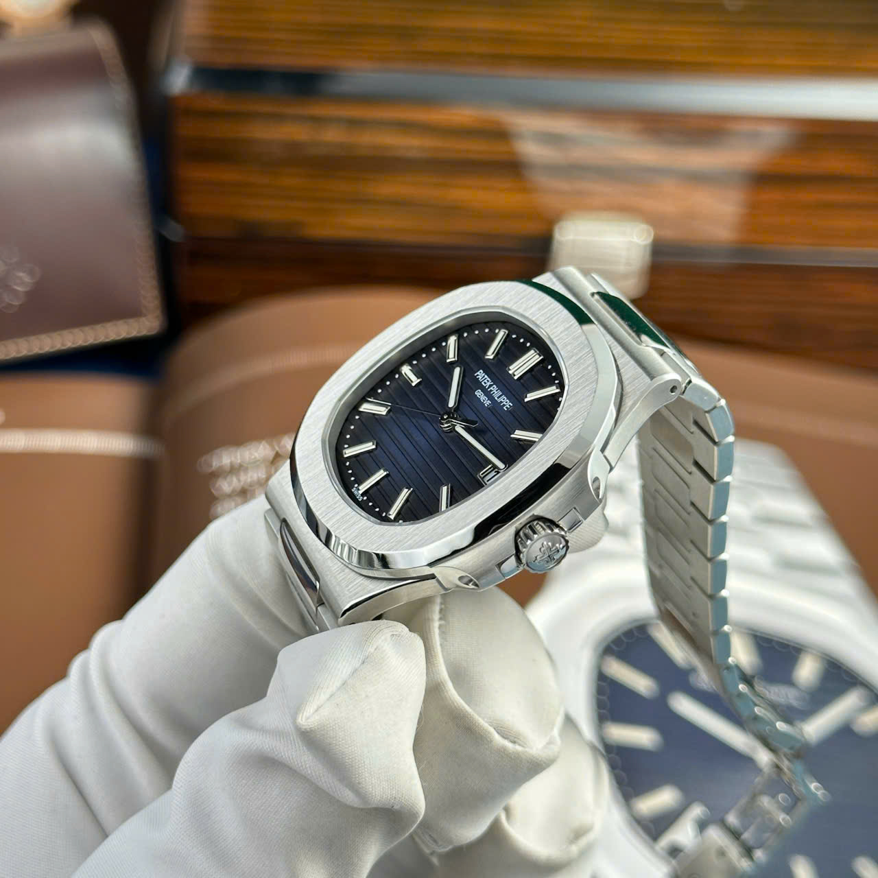 Patek Philippe Best Replica Watch Nautilus 5811 Blue Dial Refined Full Optinos 41mm - Top club