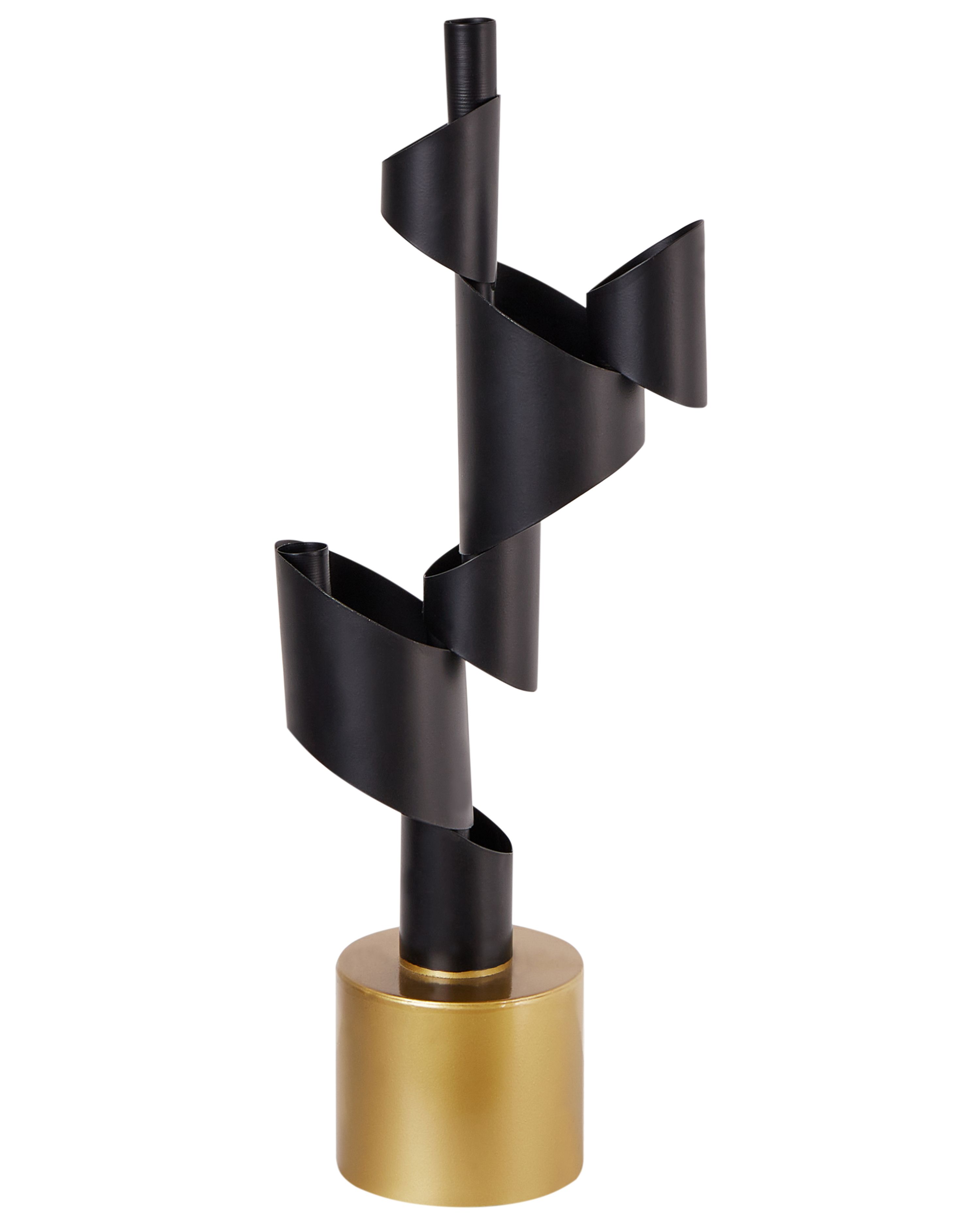 Candle Holder AMILLY Metal 51 cm Black