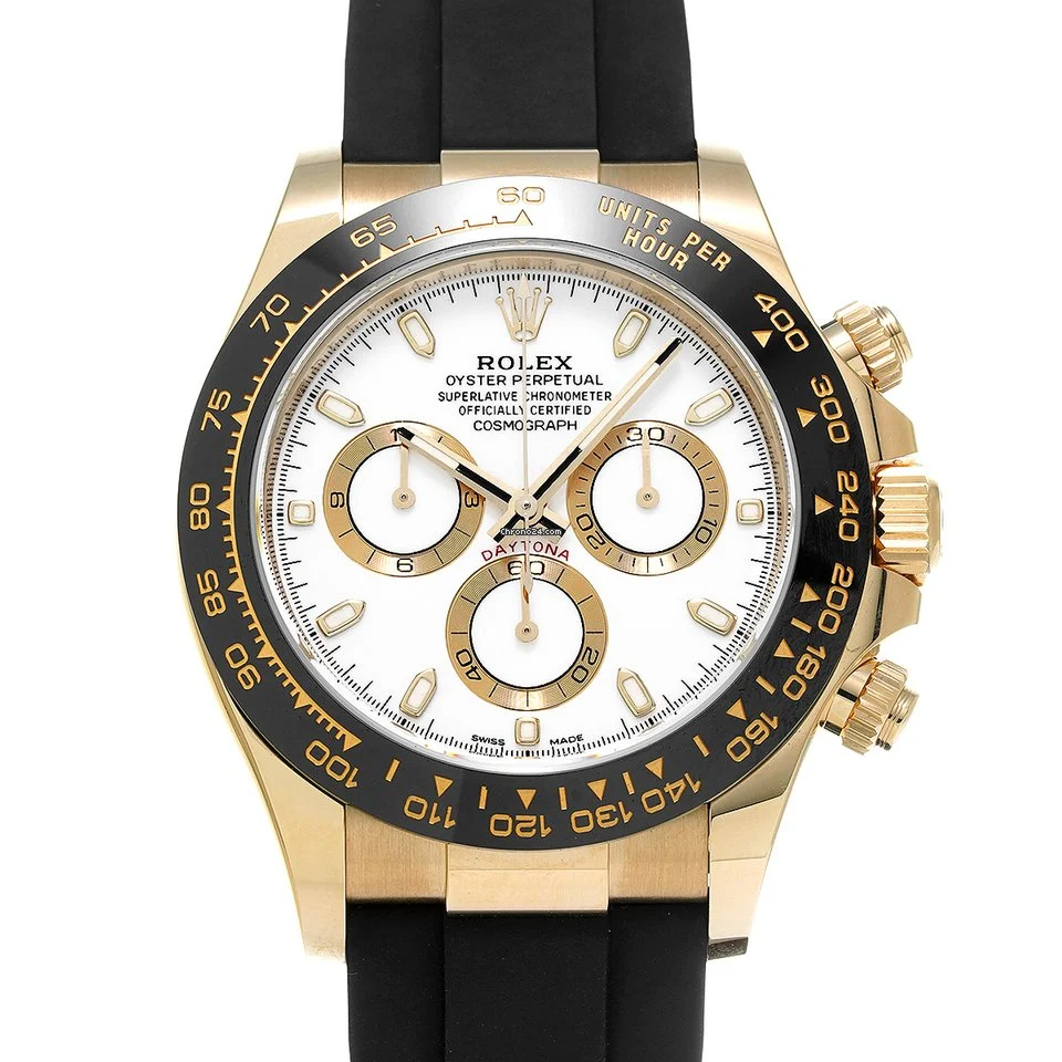 Rolex Cosmograph Daytona 40mm, 18k Yellow Gold, Ref# 126518ln-0002(1:1 replica) - Elite Watch Atelier