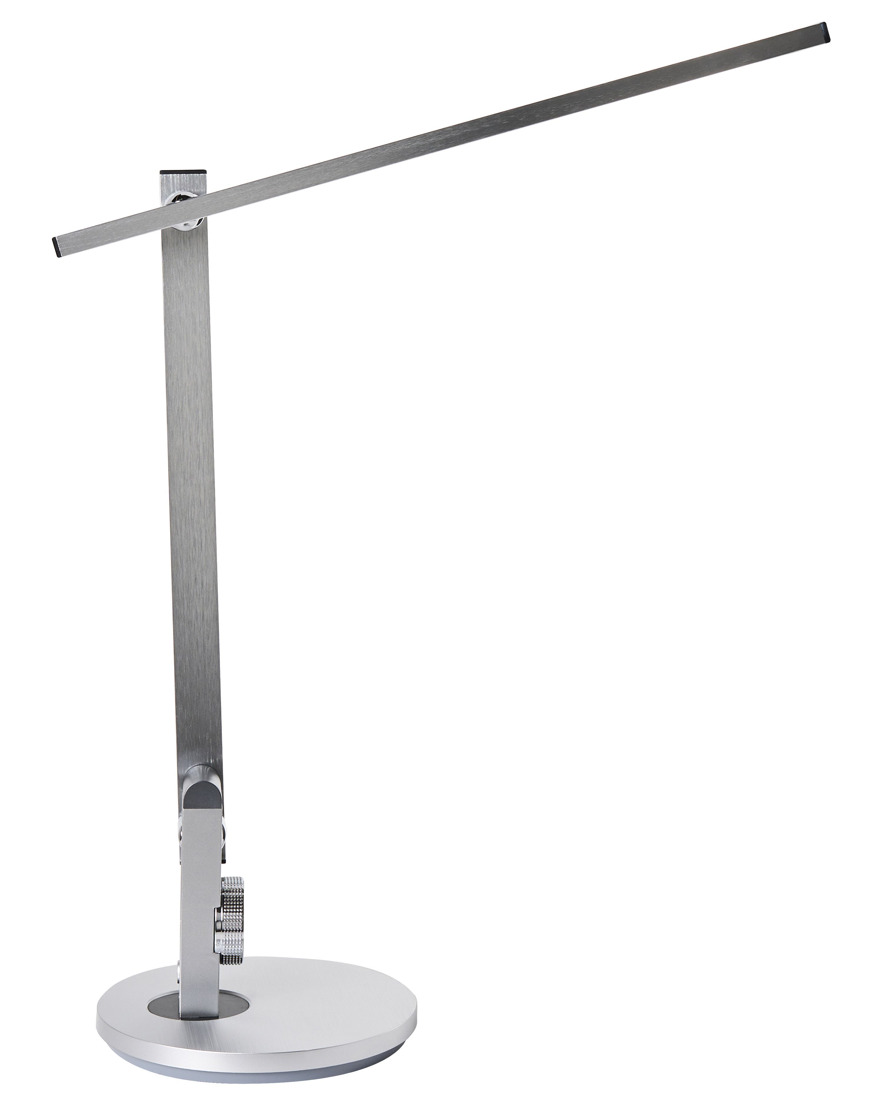 LED Desk Lamp CETUS with Dimmer Silver
