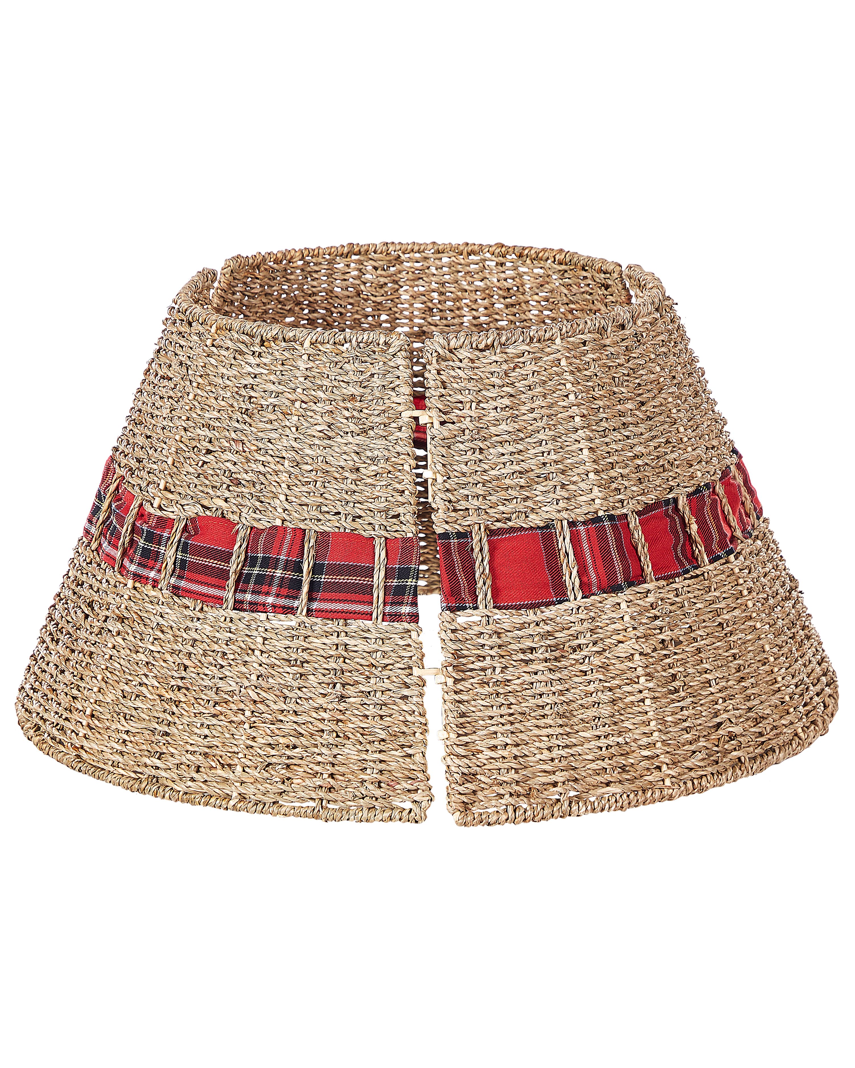 Christmas Tree Collar MARCHE Seagrass Natural 45 cm