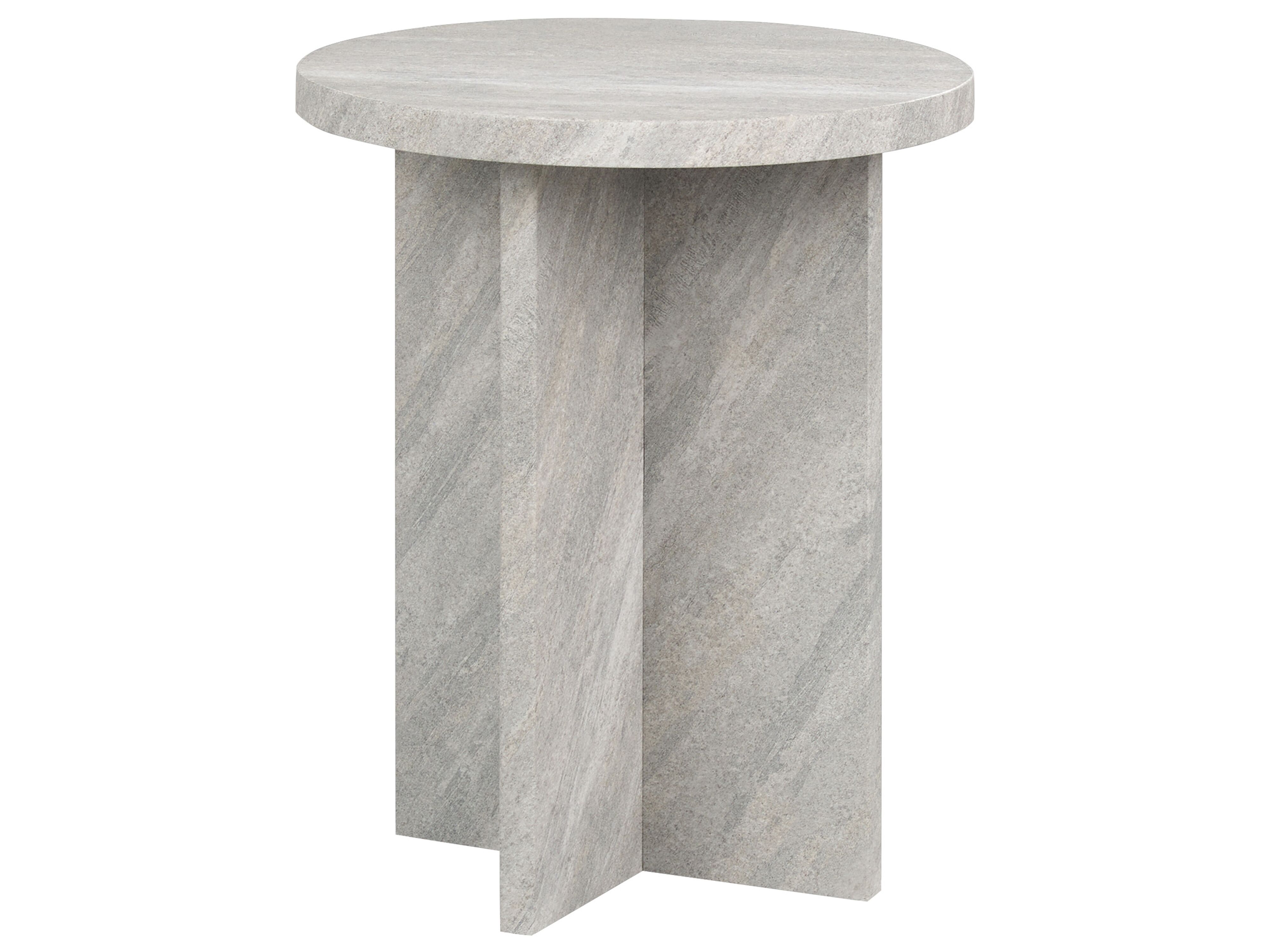 Side Table STANTON Grey Concrete Effect