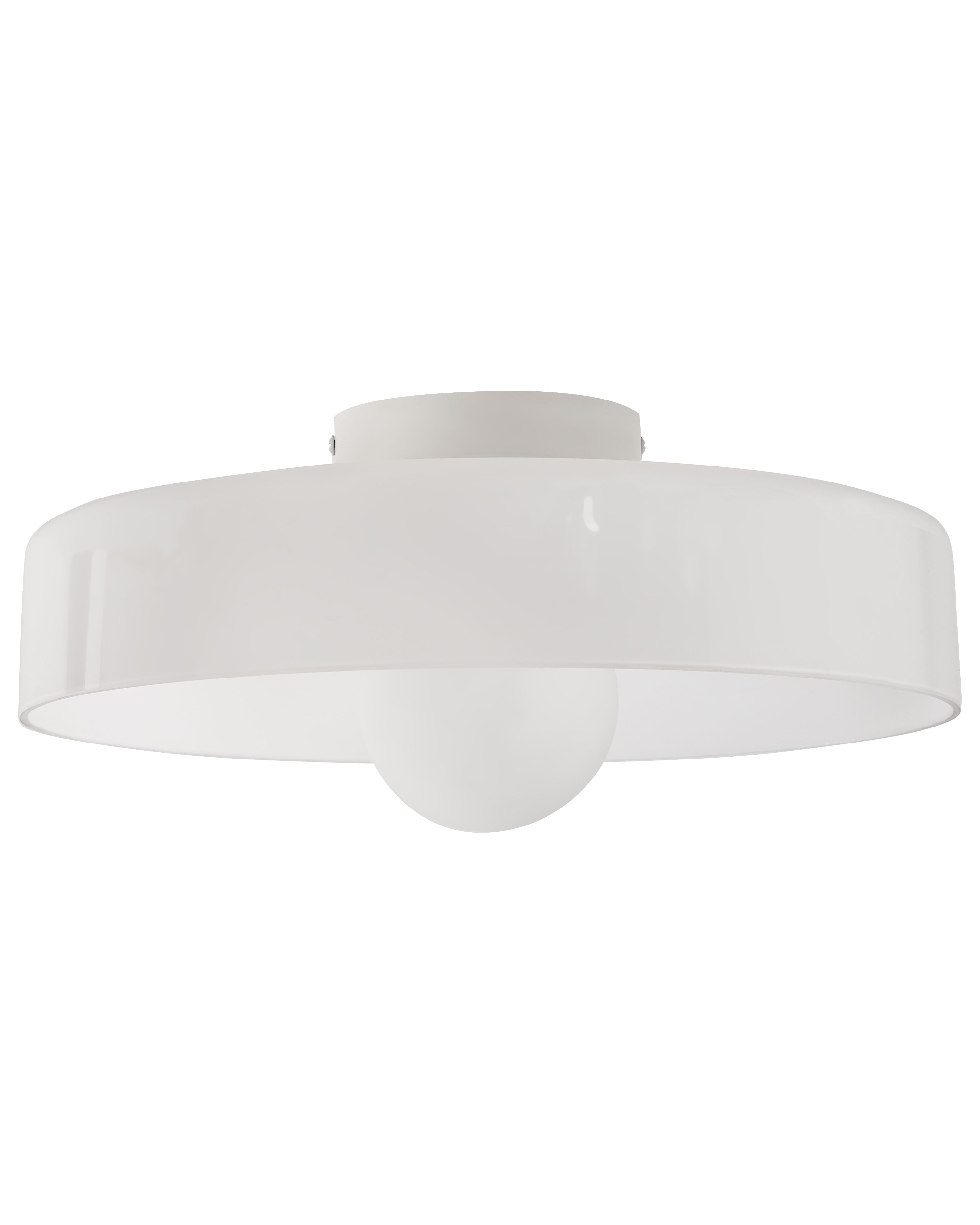 Ceiling Lamp LUGUSE Glass White