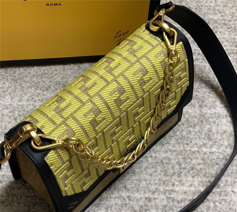 fendi Embroidery FF bag - Replicaclubs