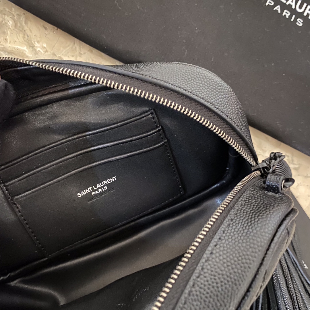 YSL Mini Lou Quilted Leather Camera Bag1:1High-quality replica