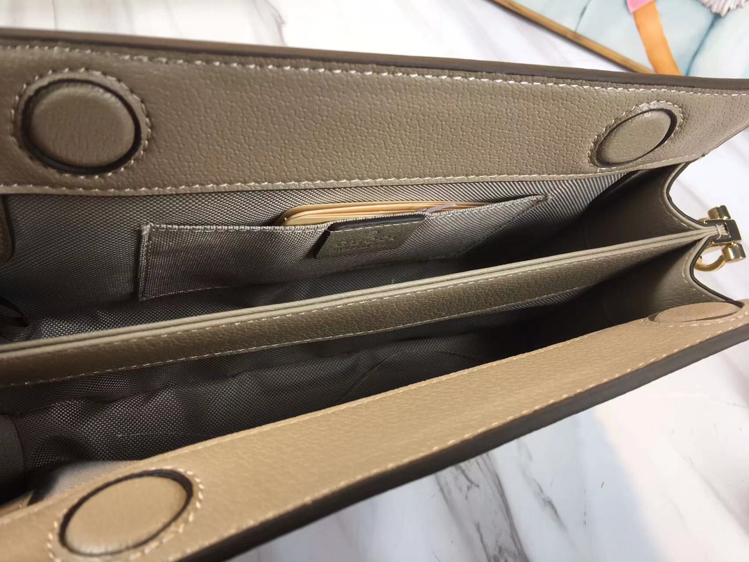 Replica Gucci Ophidia Small Shoulder Bag Beige/Black1:1High-quality replica