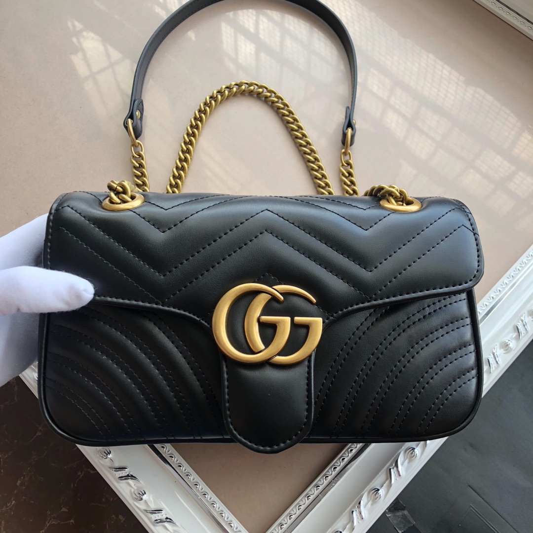 Replica Gucci Marmont Small Matelasse Shoulder Bag Nano/22Cm/26Cm1:1High-quality replica