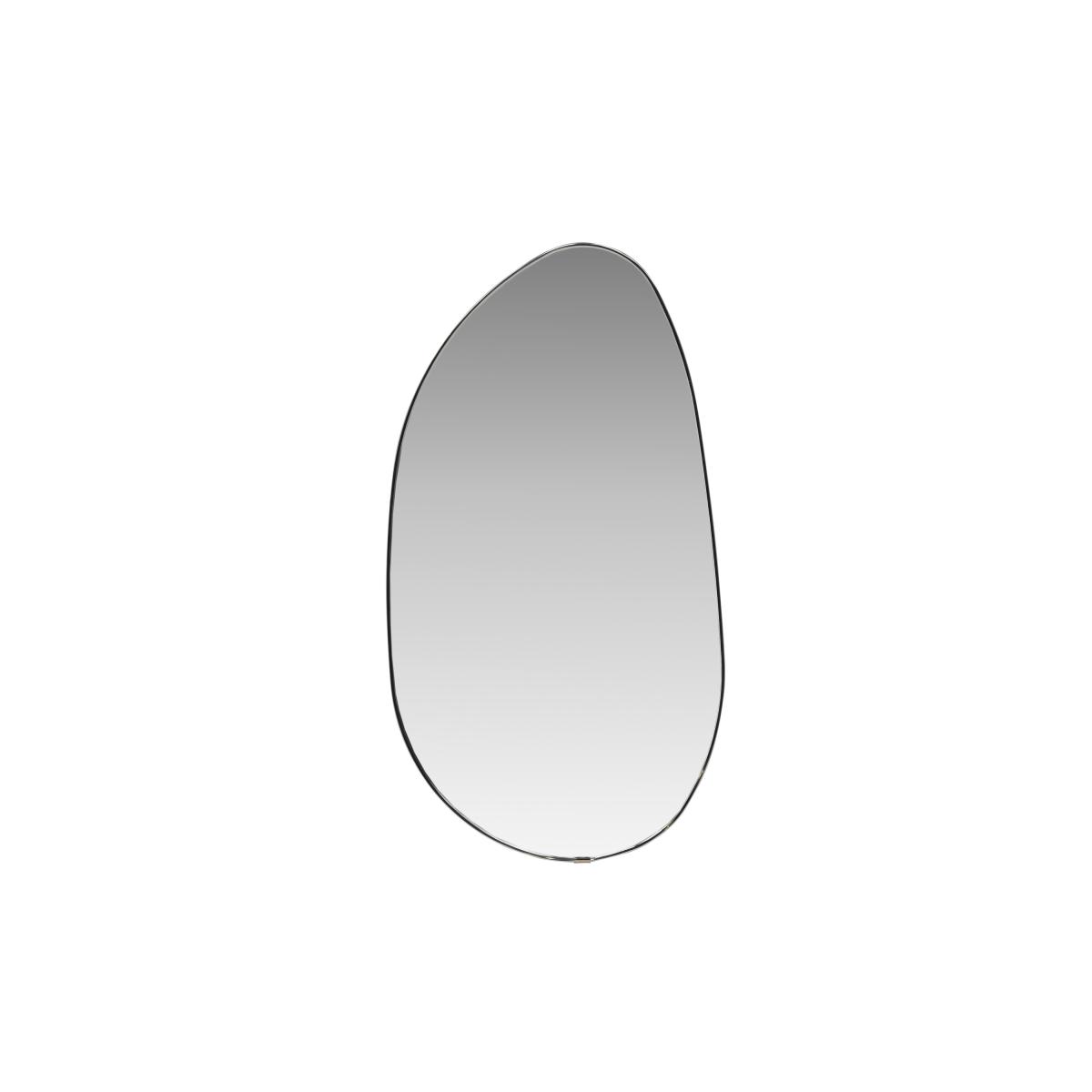 Svea - Salvo organische spiegel - 30 x 55 cm - zilver