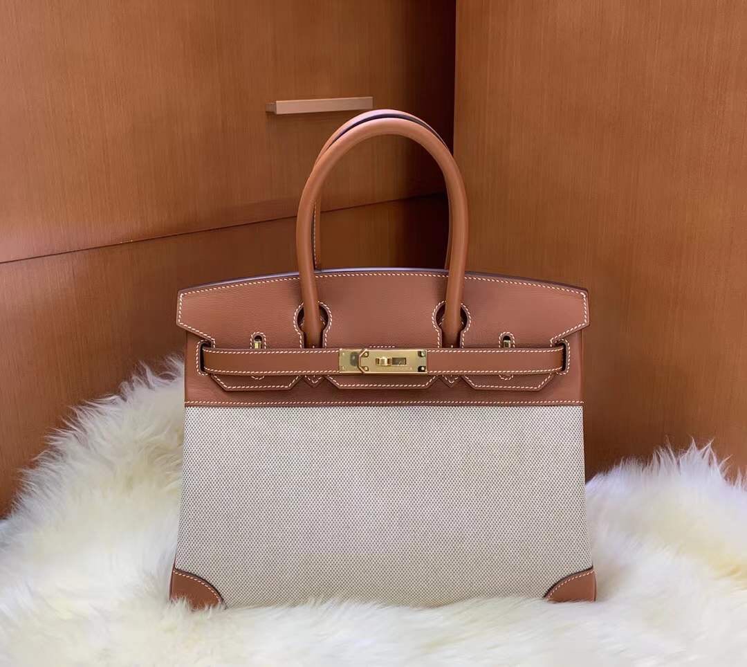 Hermes Birkin 30cm Swift Leather Gold Palladium Hardware
