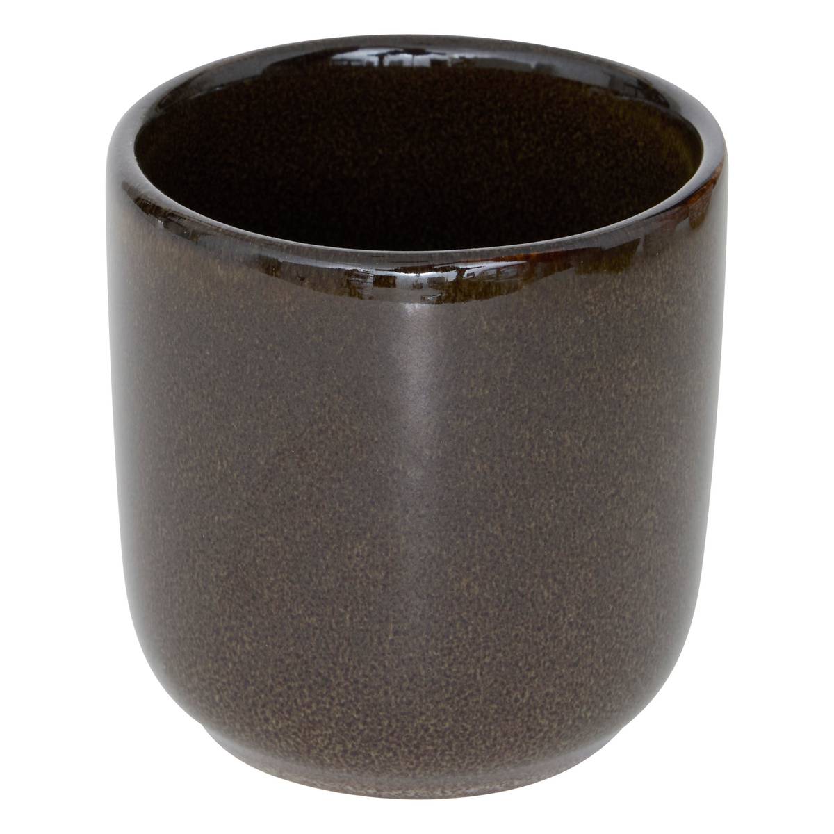 Mug "Unknown Land" Earthenware, 100 ml, Tonka Brown