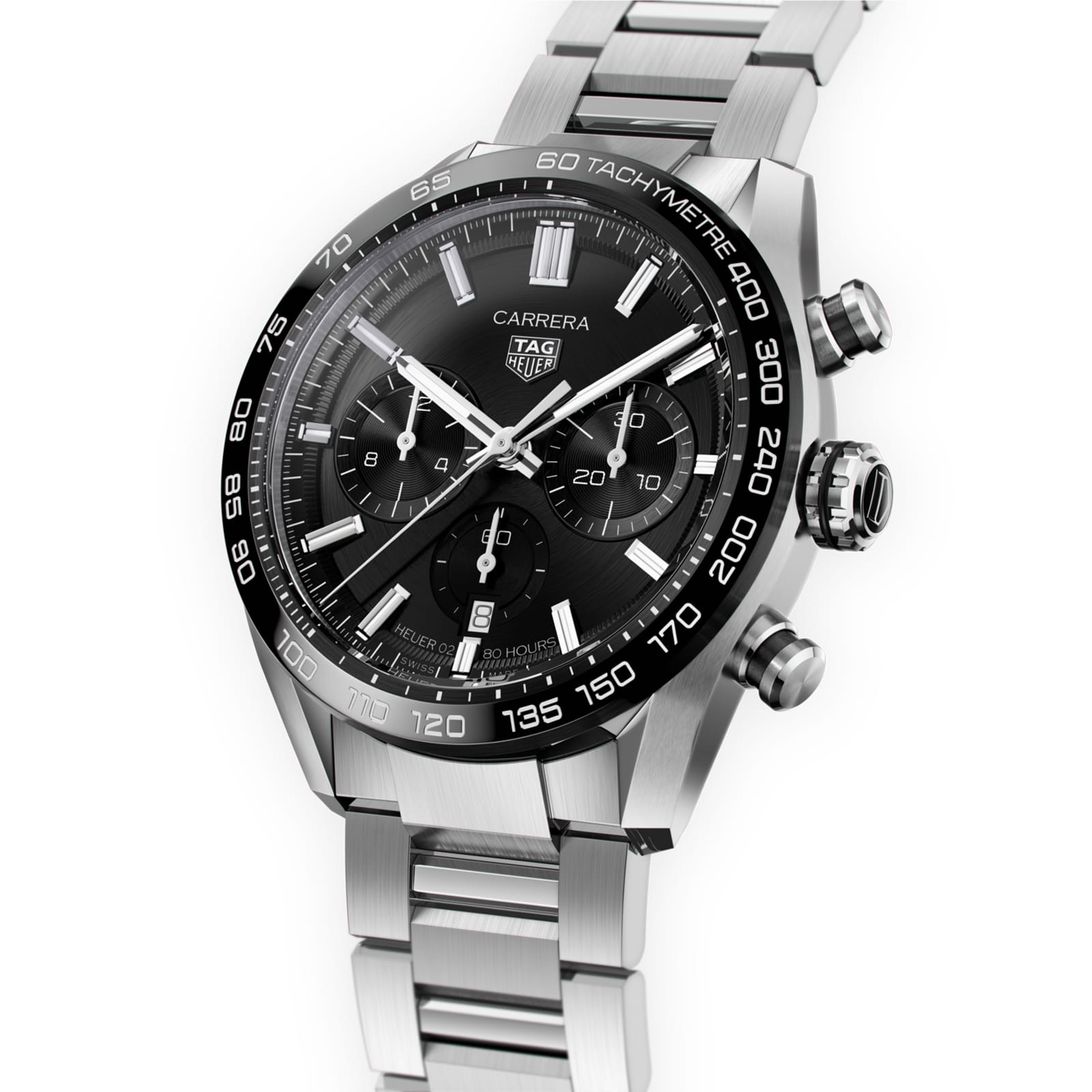 TAG Heuer Replica Watch Carrera Chronograph Automatic 44 mm Steel & Ceramic(1:1 replica) - Top club