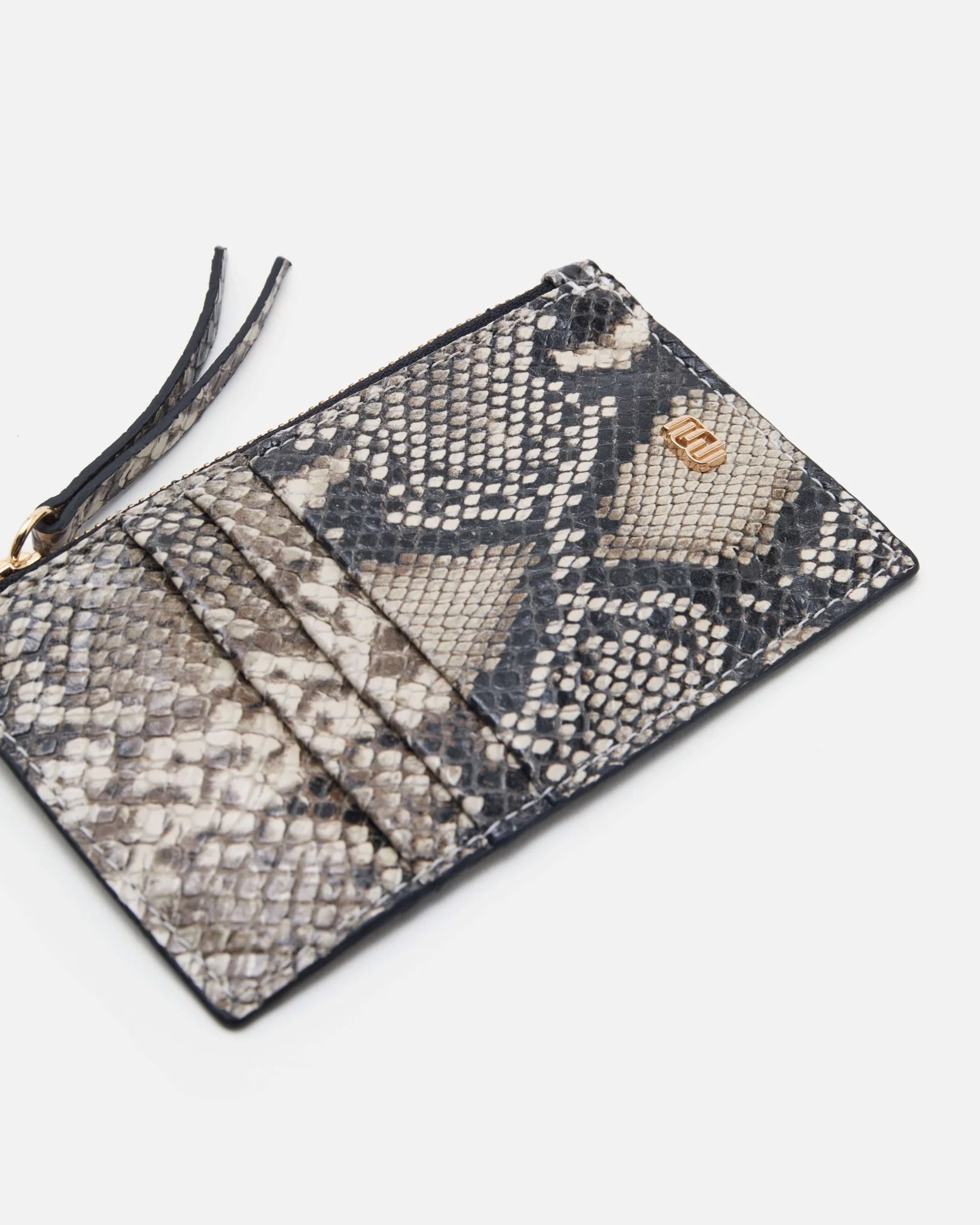 PORTE CARTES KAMILIA/PYT - En cuir python