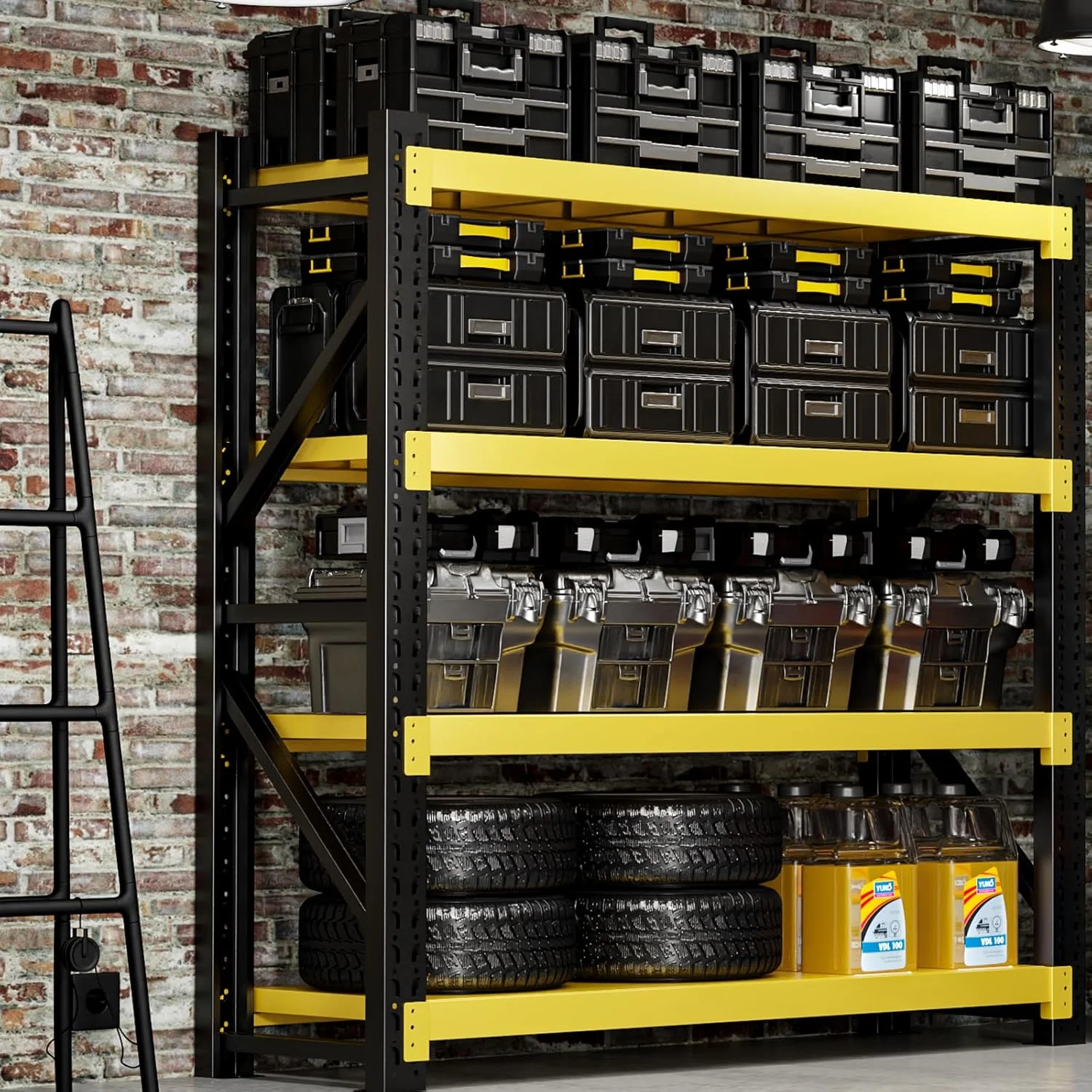 3000LBS Heavy-Duty Garage Shelving, 31.5