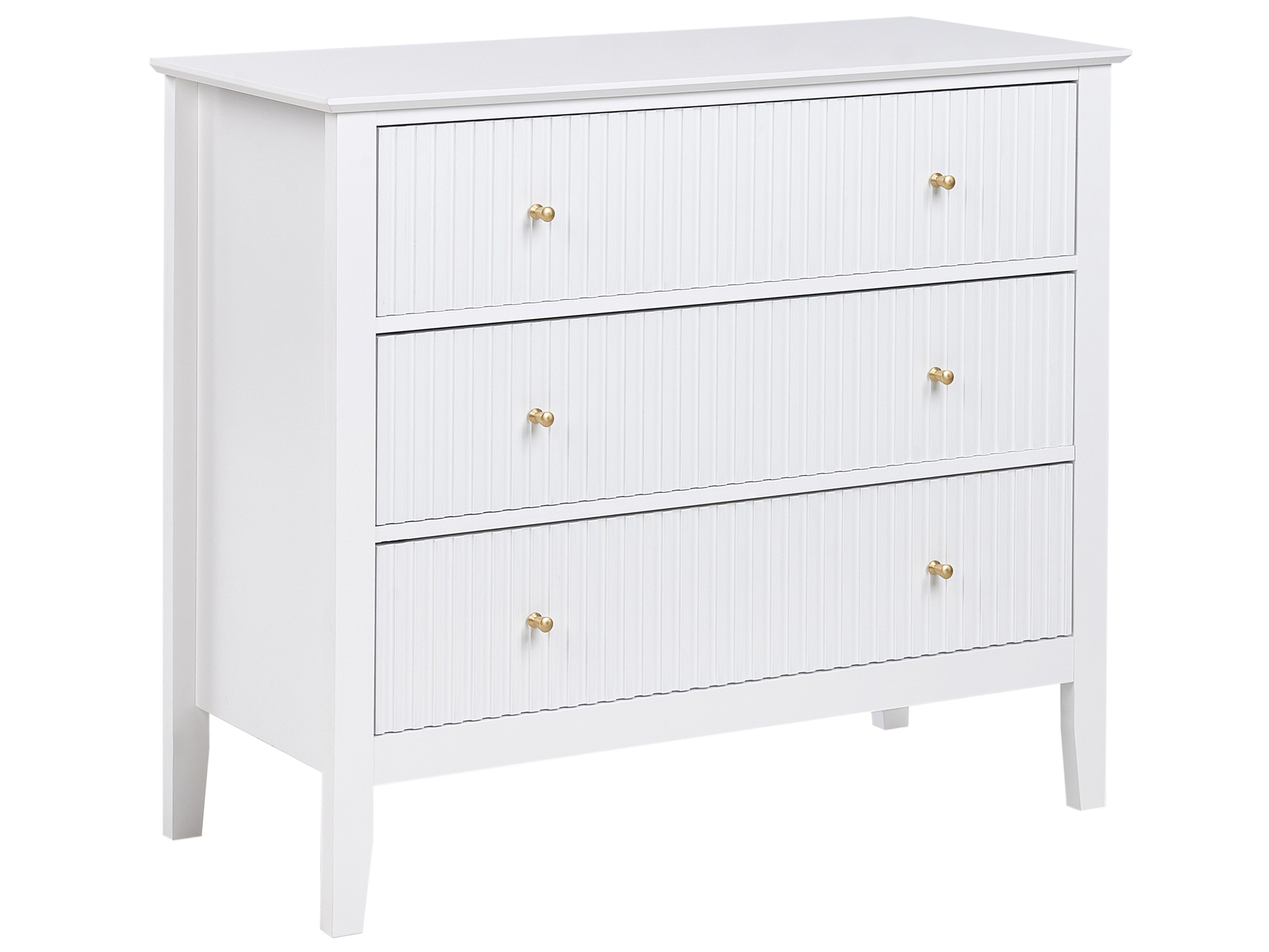 3 Drawer Chest ASSISI White