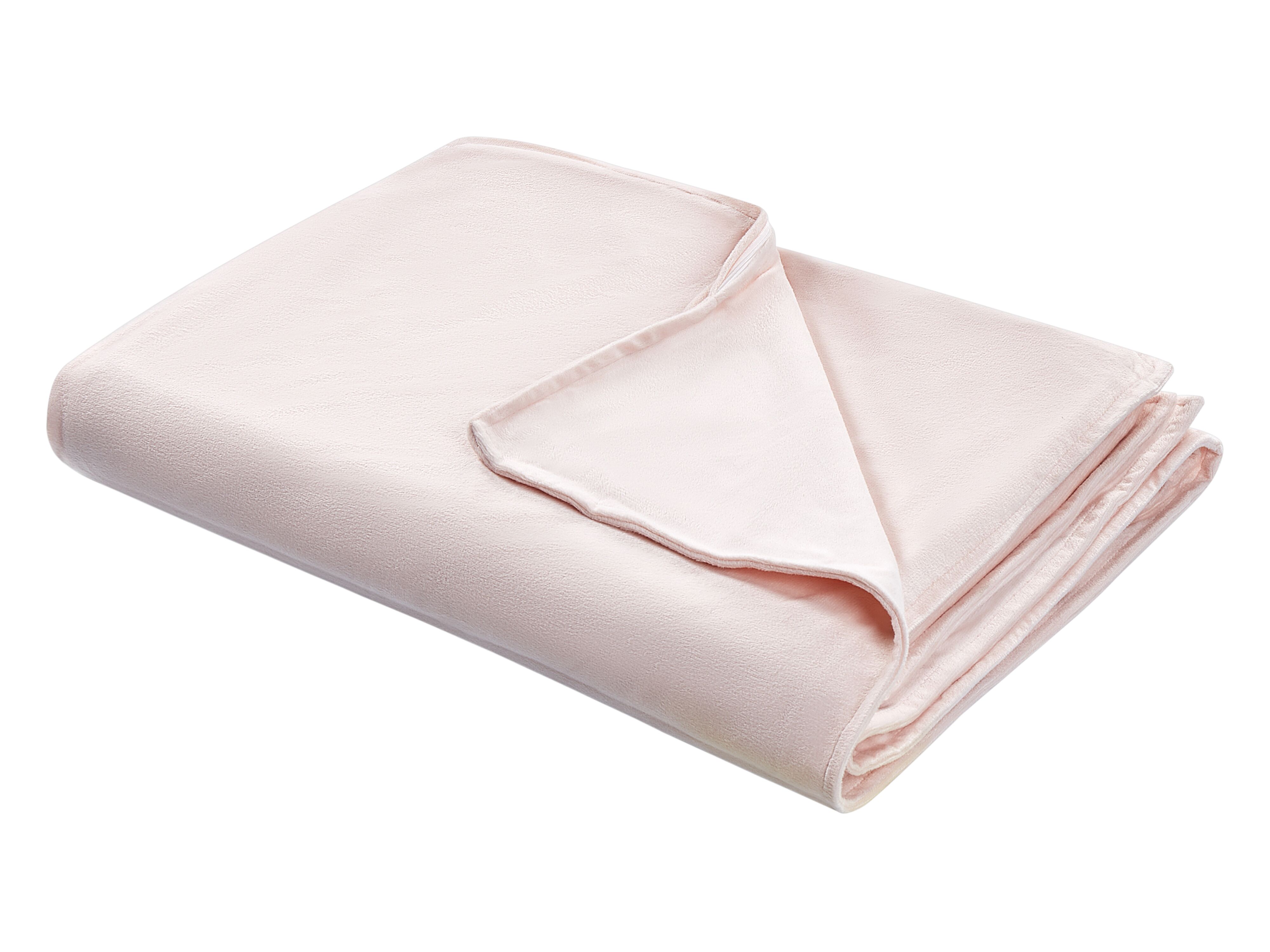 Weighted Blanket Cover 800 RHEA 120 x 180 cm Pastel Pink