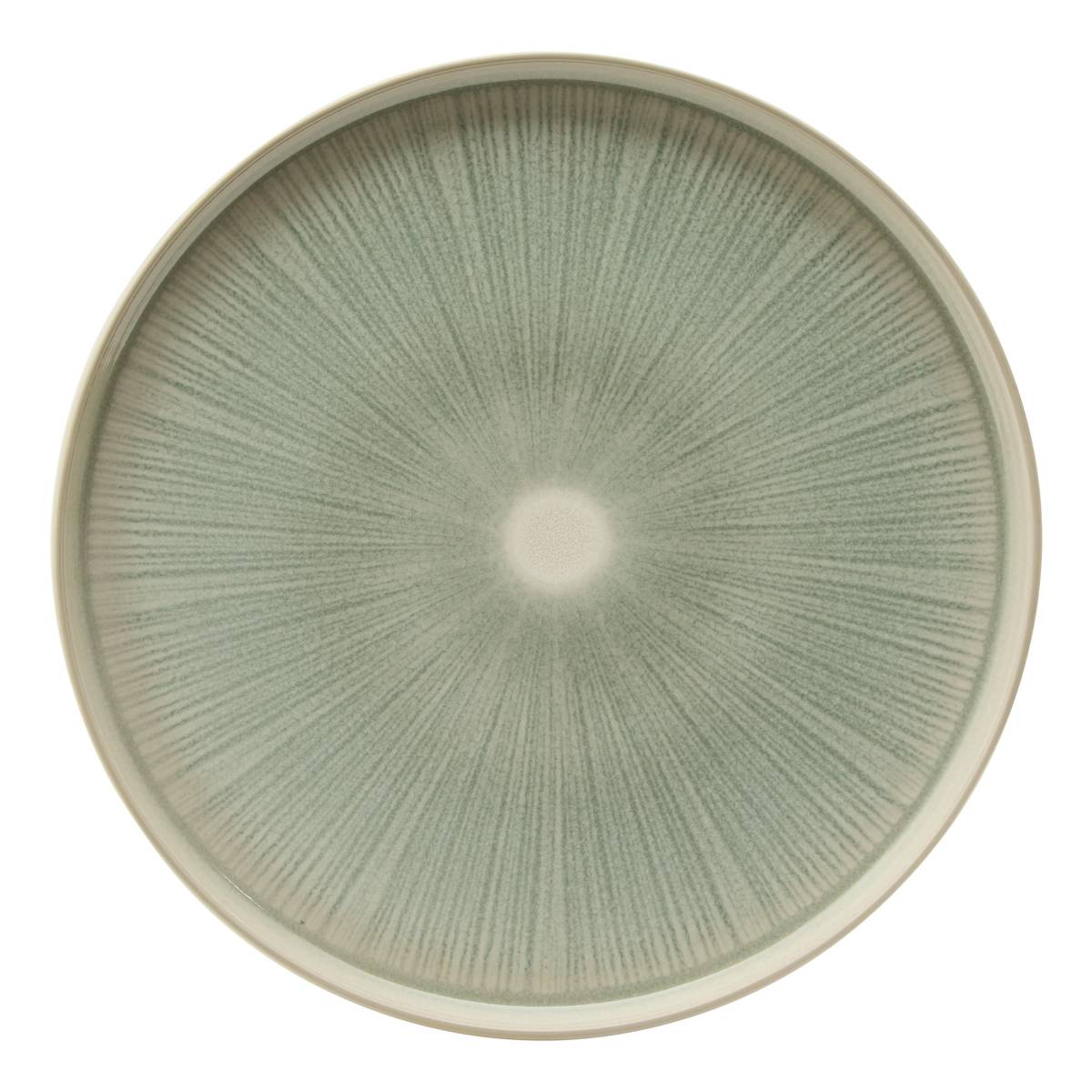 Set of 4 dinner plates "Eva" stoneware (ceramic), D.27.2 cm