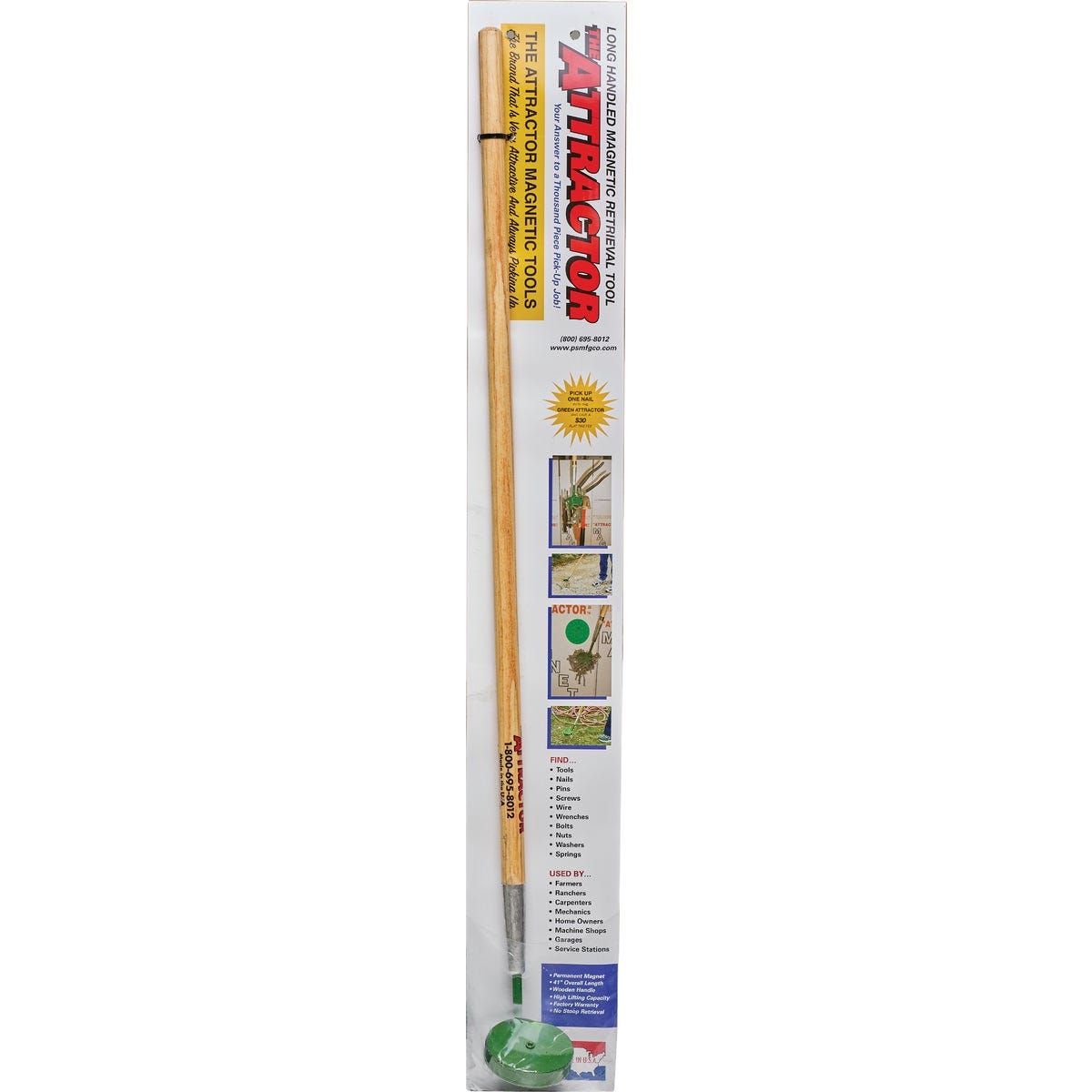 The Original Green Attractor Magnetic Retrieval Tool