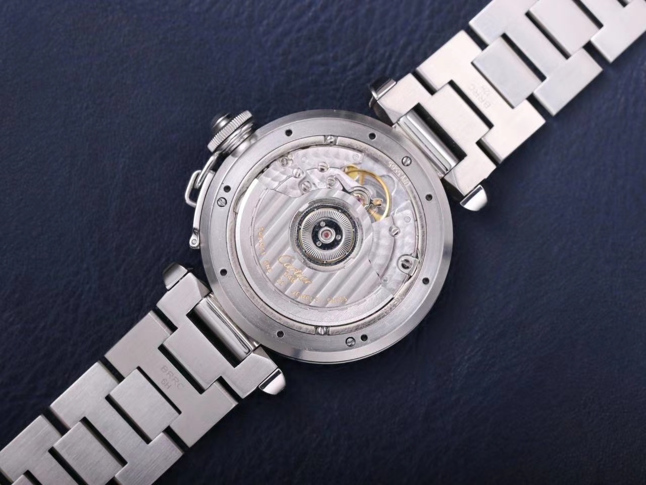 Cartier Pasha W31074M7 Ladies Automatic - Black(1:1 replica) - Top club
