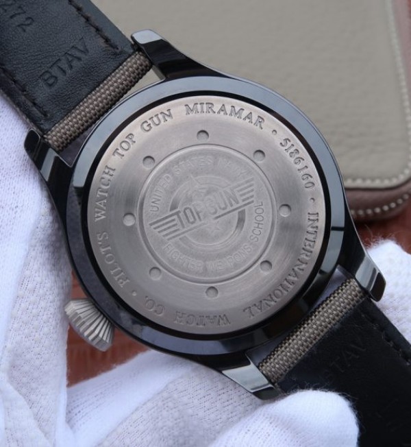 Replica IWC ZF Big Pilot 48mm IW501902 Real Ceramic Nylon Strap - Top club