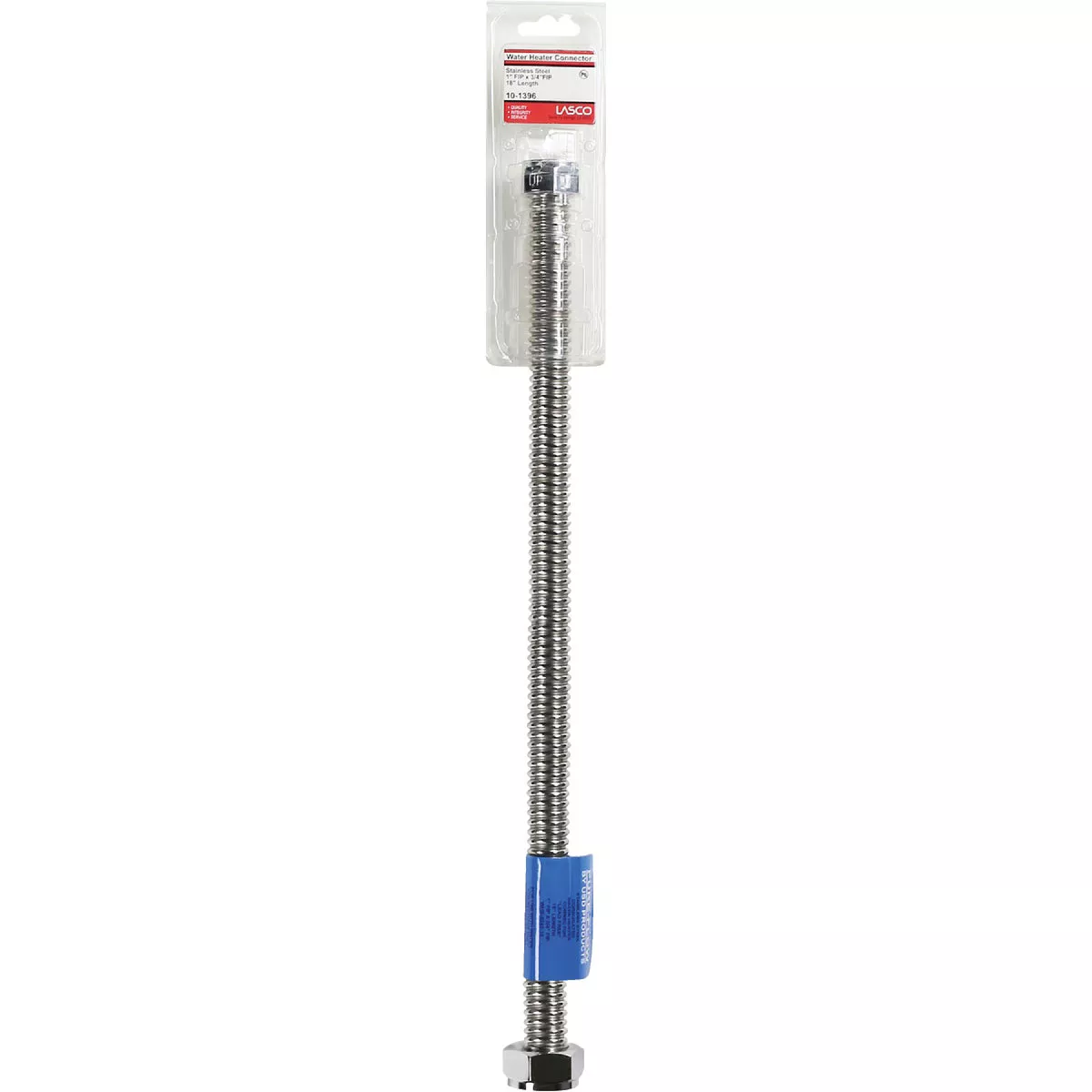 Lasco MagnaFlex 1 In. FIP x 3/4 In. FIP x 18 In. L Water Heater Connector