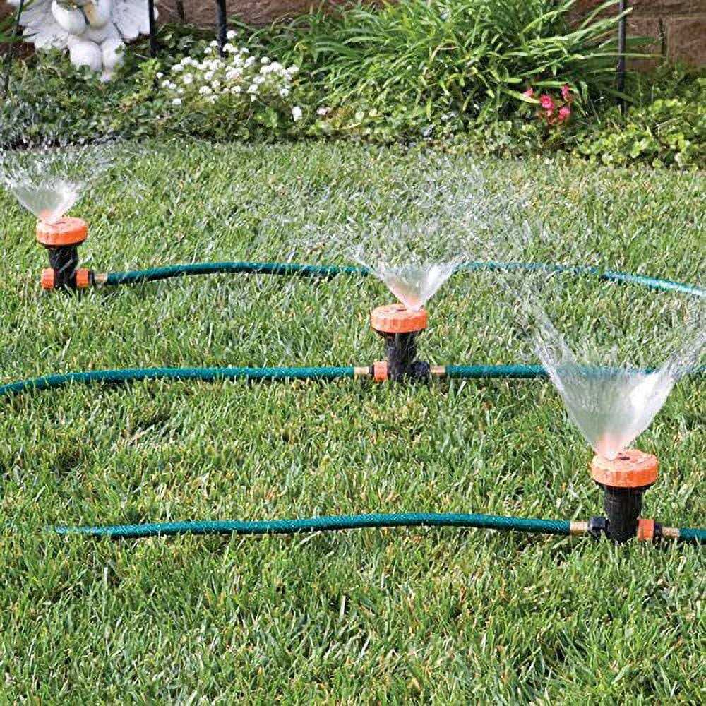 Domestify Portable Sprinkler Set - 3 Heads, 5 Spray Settings - Image 2 Domestify Portable Sprinkler Set - 3 Heads, 5 Spray Settings - Image 2