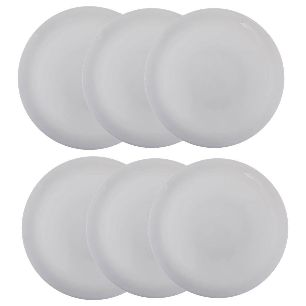 Set of 6 dessert plates "Jeanne" D.19 cm