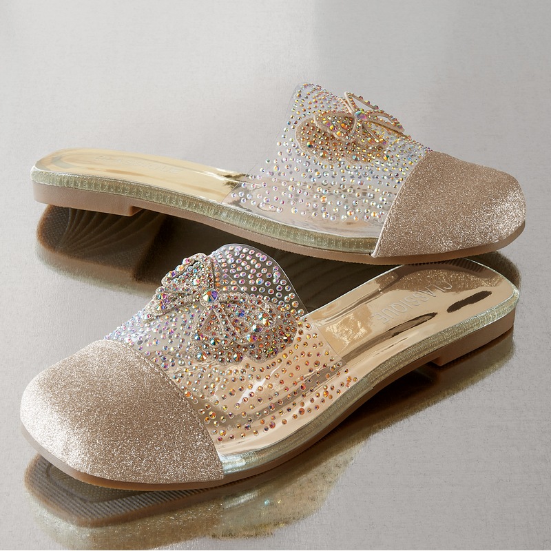 Classique Butterfly Mule - MIDNIGHT VELVET CATALOG