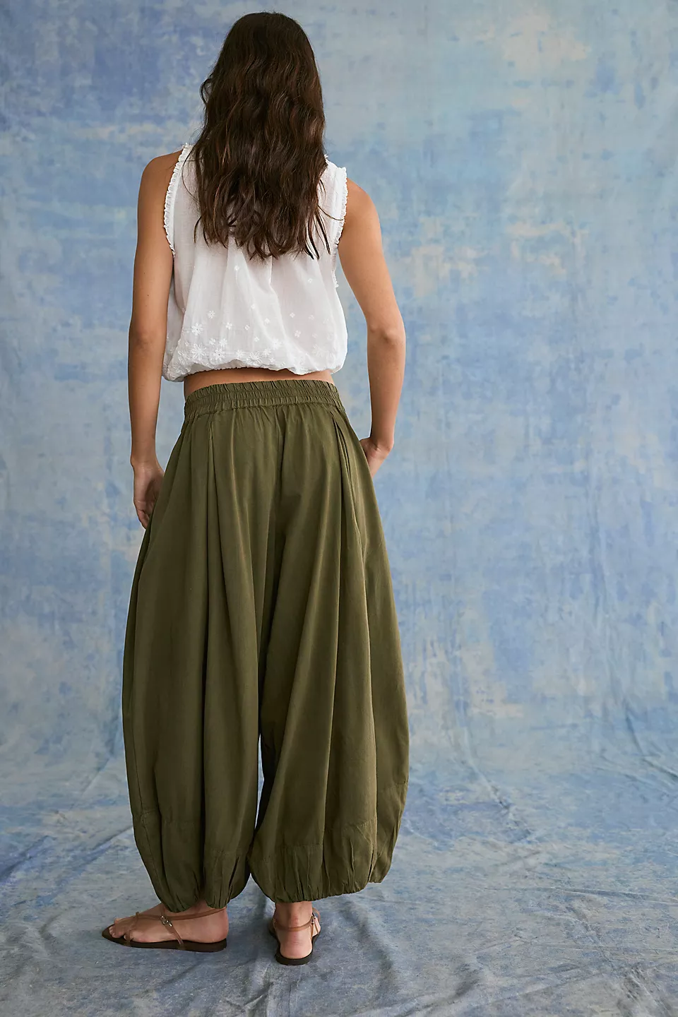Moonflower Pull-On Balloon Pants