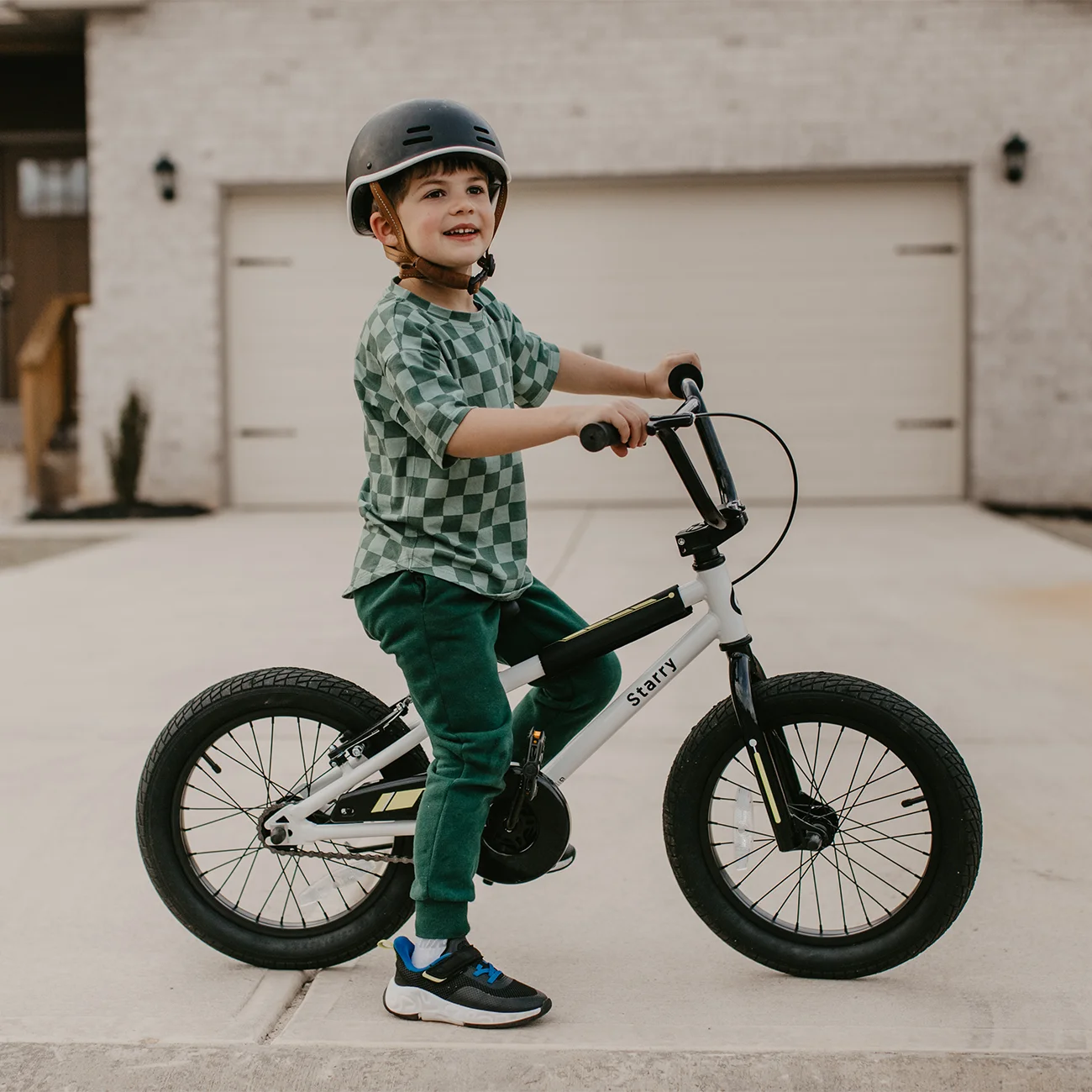 Glerc 14 Inch Little Kids Bike BMX Style Bicycle with Training Wheels Coaster Brake for 3 4 5 Years Old Boys Girls, Blue - Image 21