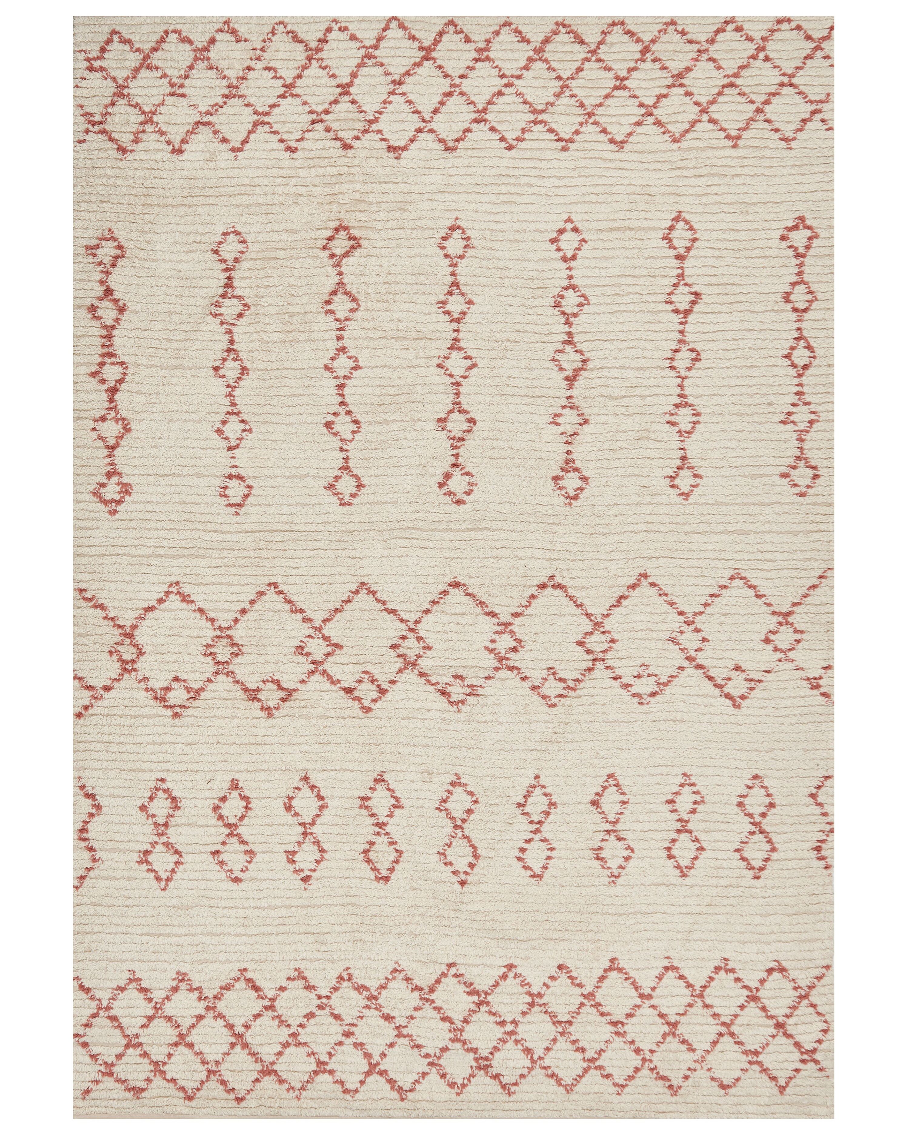 Rug BUXAR Beige 160 x 230 cm Cotton
