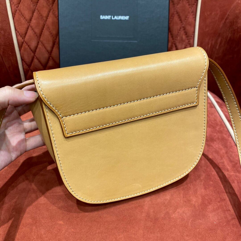 Replica Saint Laurent Kaia Ysl-Plaque Small Leather Satchel 6197401:1High-quality replica