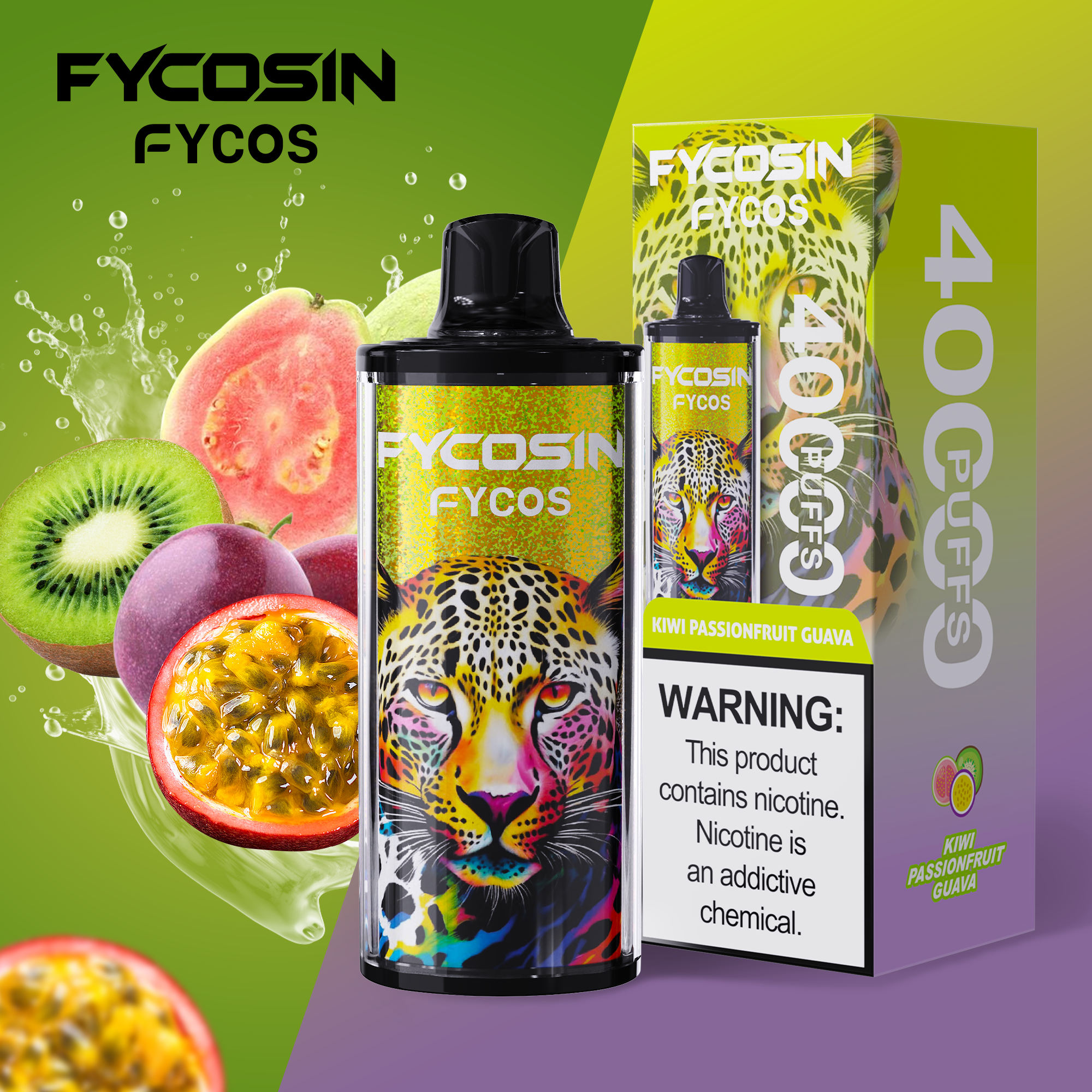FYCOSIN 40000 Puffs Rechargeable Disposable Vape