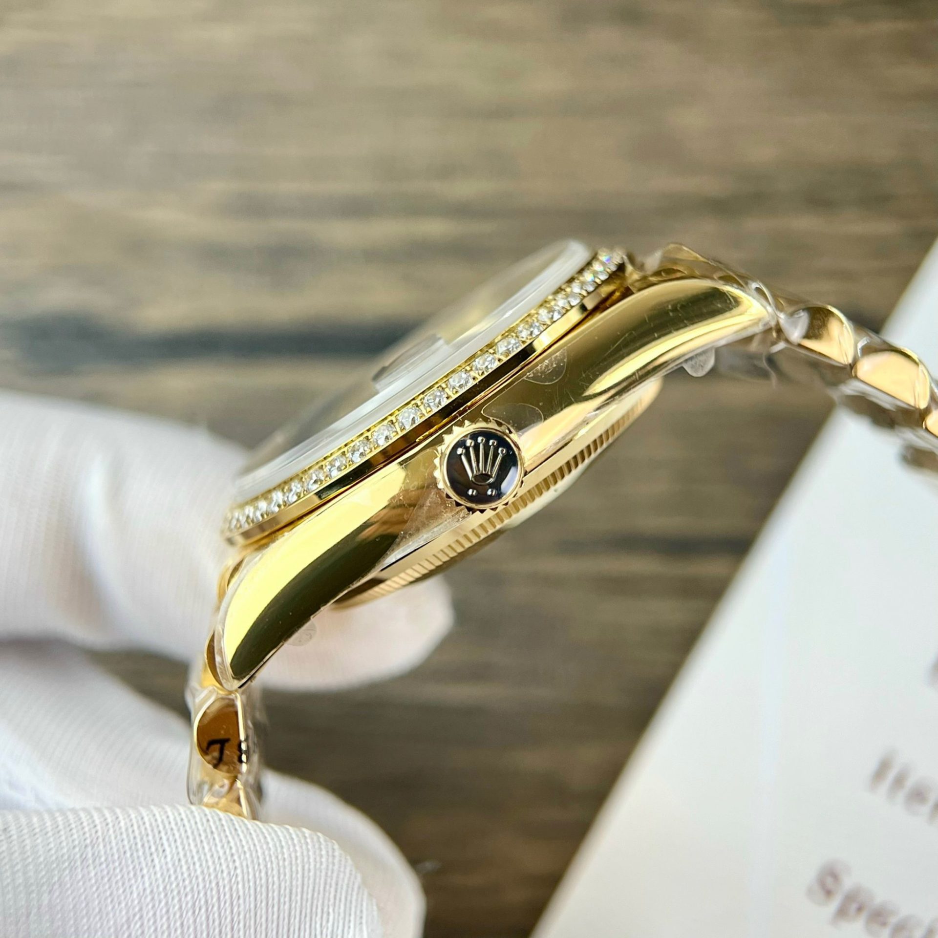 Rolex Fake Watch Day-Date Meteorite Dial RA Factory 36mm - Elite Watch Atelier