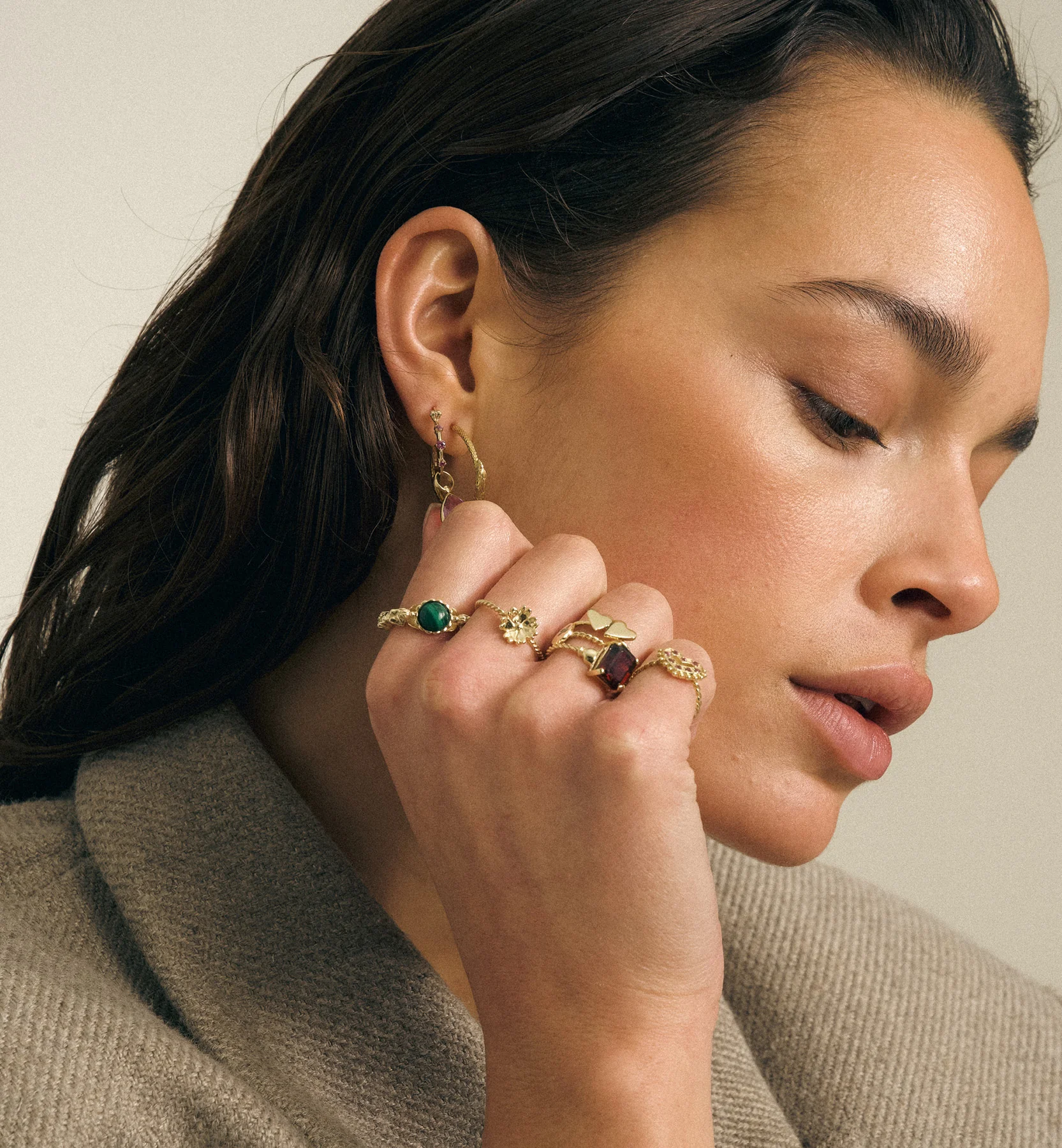 Dauphine's Devotion Ring 14K