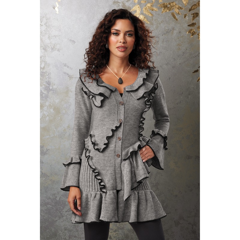 Tao Tunic Sweater - MIDNIGHT VELVET CATALOG
