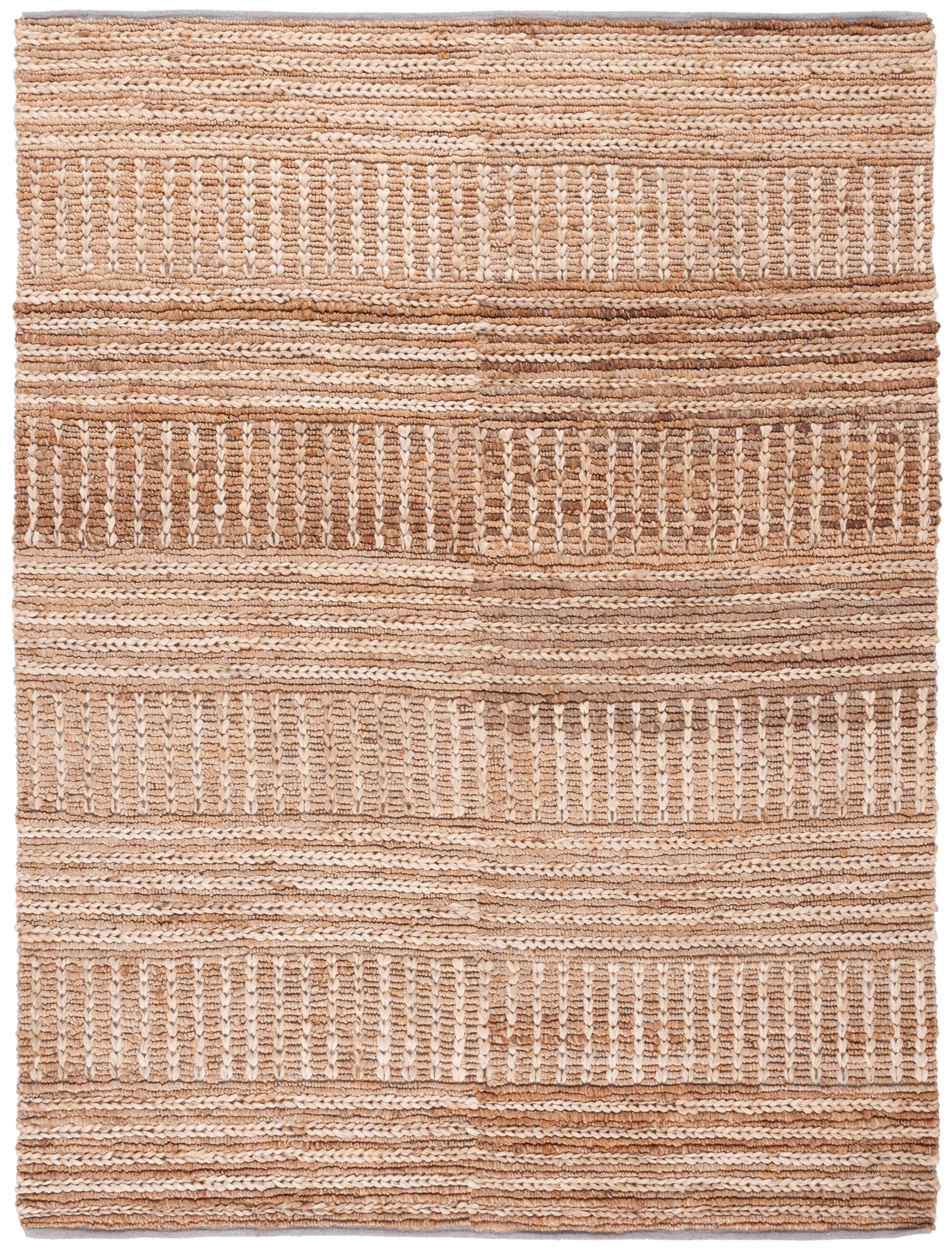 SAFAVIEH Natural Fiber Torrey Geometric Area Rug, Natural, 8' x 10'