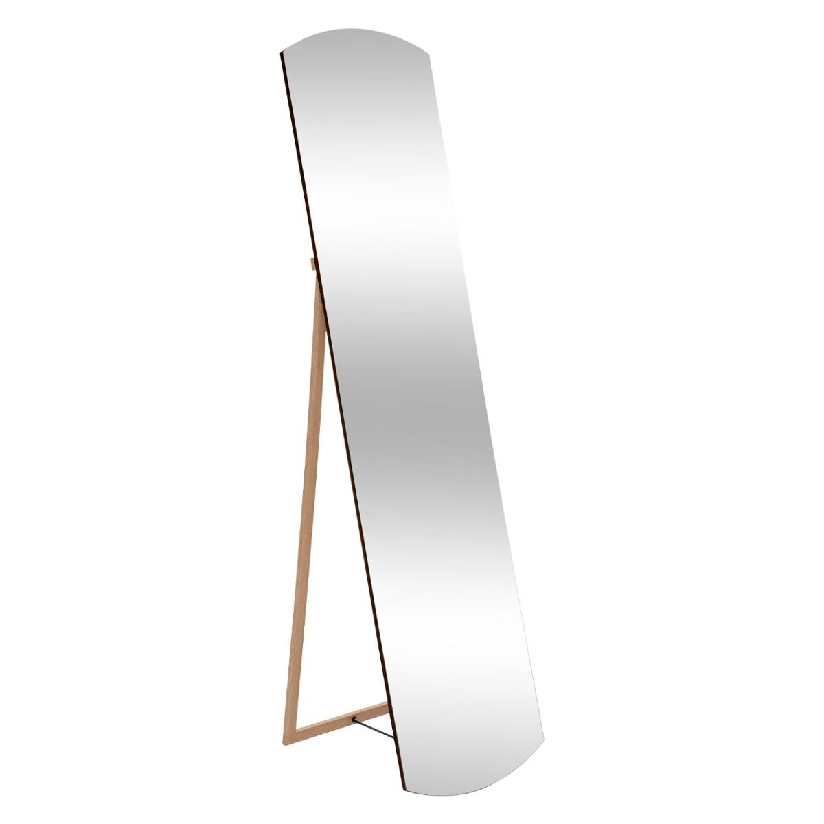 Mirror on stand"Tom" Wood, 40x160 cm