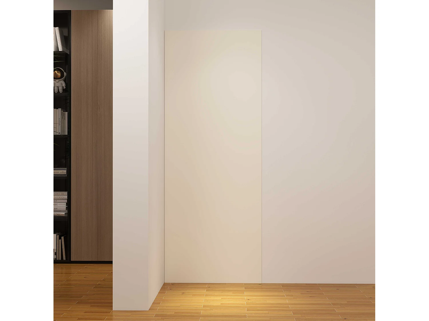Panneau mural de douche Ivoire 120 x 210 cm mural aluminium - Étanche, durable et facile à nettoyer