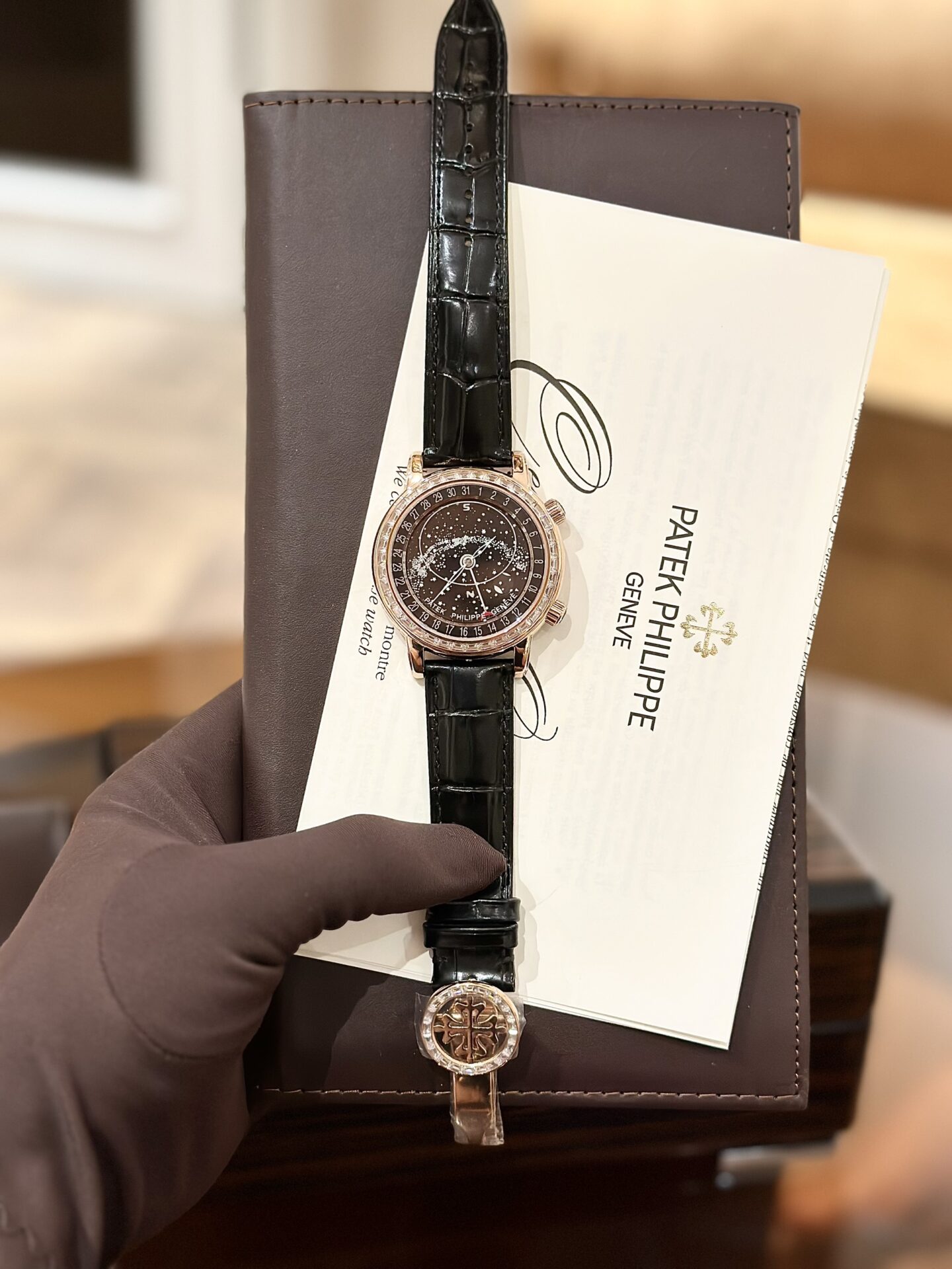 Patek Philippe Grand Complications 6104R Replica Watch Rose Gold 44mm - Top club