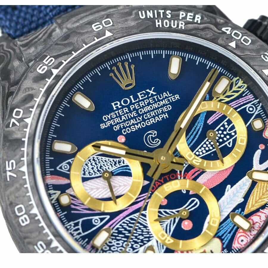 Rolex Daytona Cosmograph Color Fish Pattern Dial 2071401 Replica - Top club
