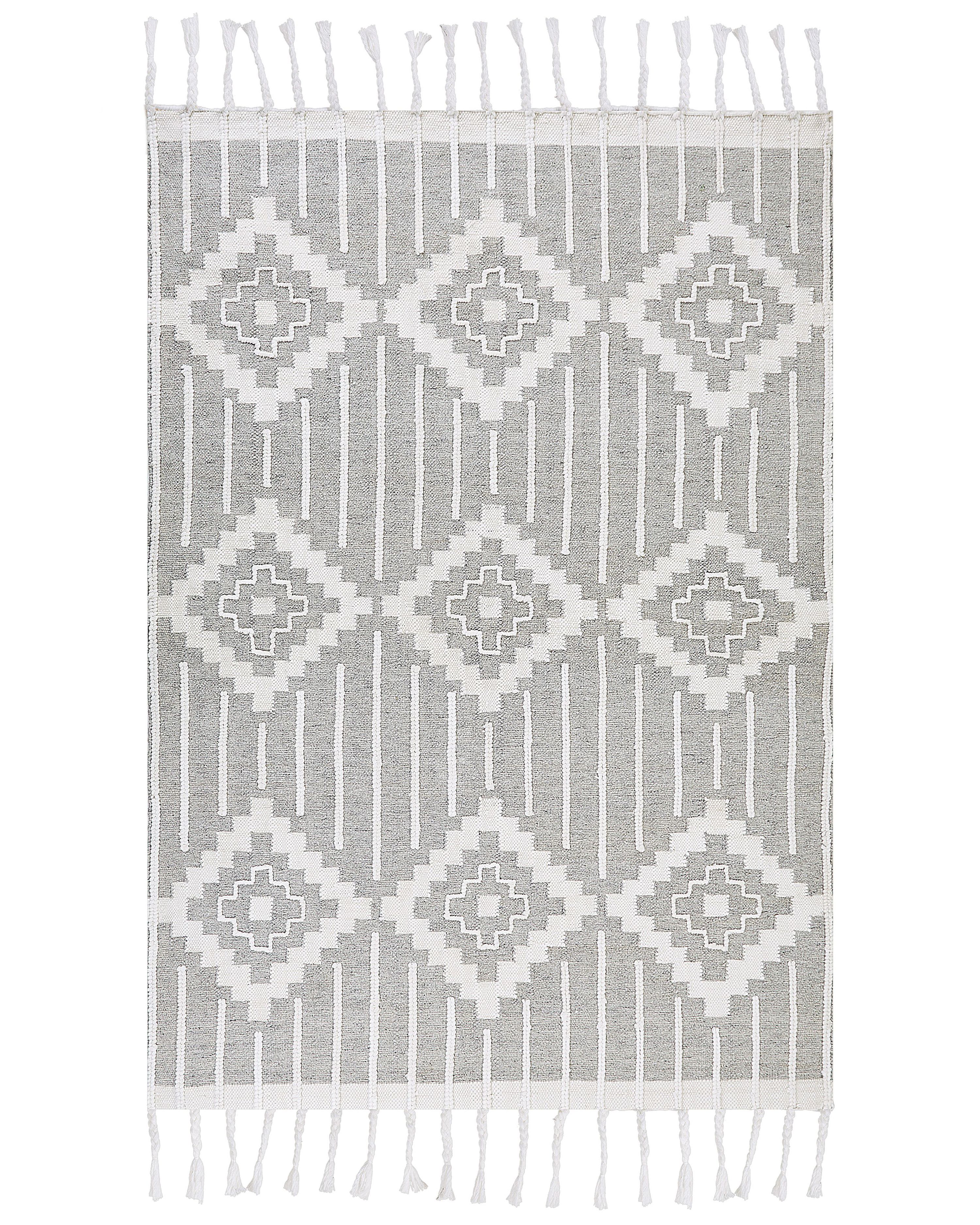 Outdoor Rug TABIAT Grey 160 x 230 cm